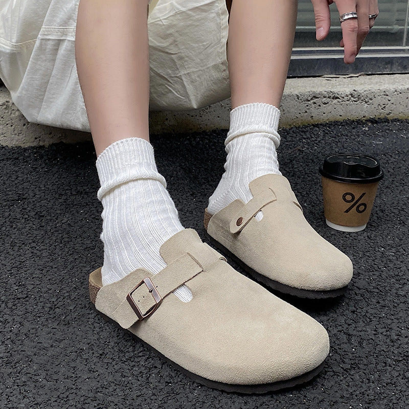 Japanese Brand 503 Fish-Mouth Platform Sandal-Slipper | Lightweight Size US 9 / EU 42 - 4 Thumbnail