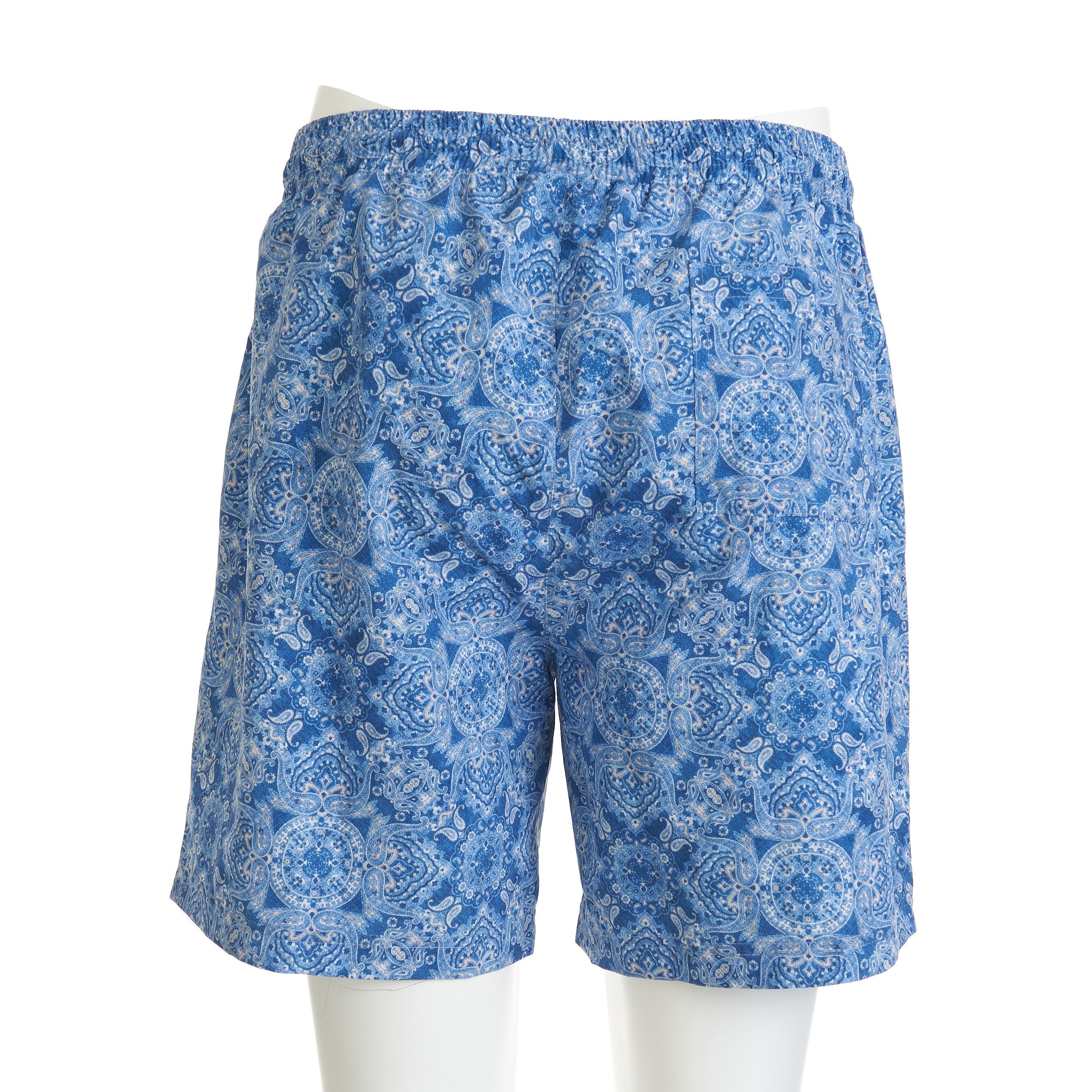 Brunello Cucinelli Swim Shorts With Paisley Print & Logo Embroidery Size L Size US 34 / EU 50 - 5 Thumbnail
