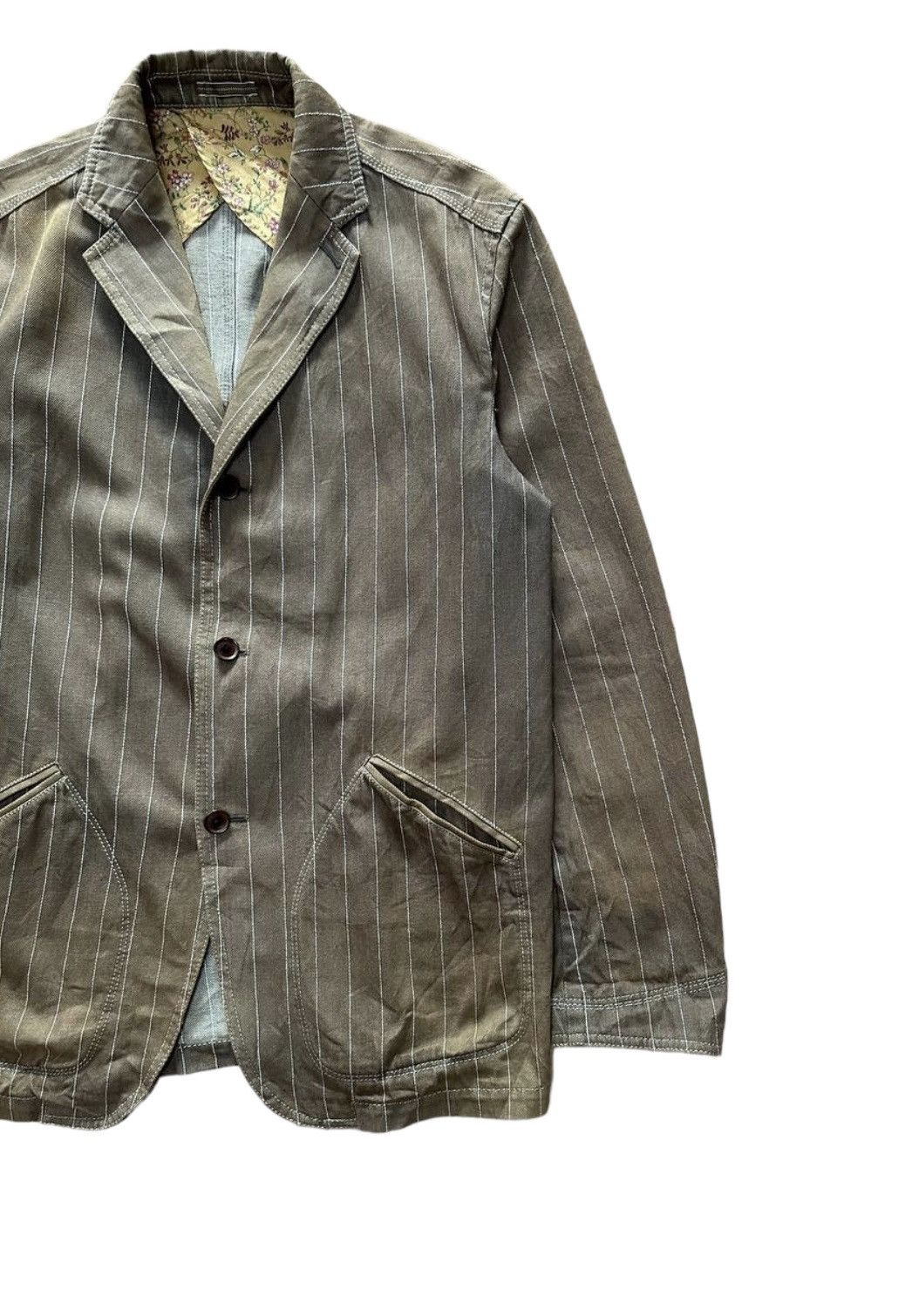 Alexander Julian Alexander Julian Stripes Blazer Size US M / EU 48-50 / 2 - 3 Thumbnail