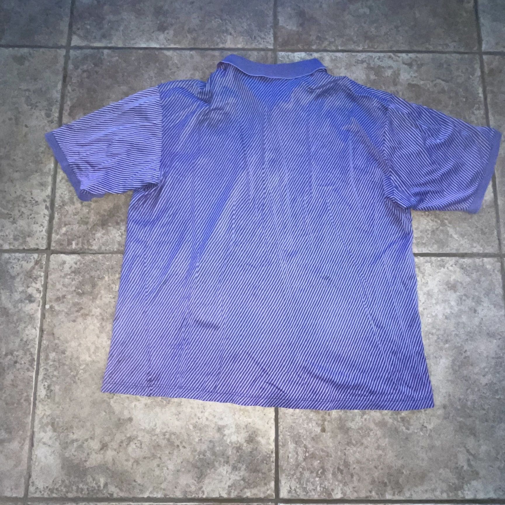 Vintage Bobby Jones Collection Polo Golf Shirt Mens XL Purple Short Sleeve Button-Down Collar Shirt Size US XL / EU 56 / 4 - 5 Thumbnail