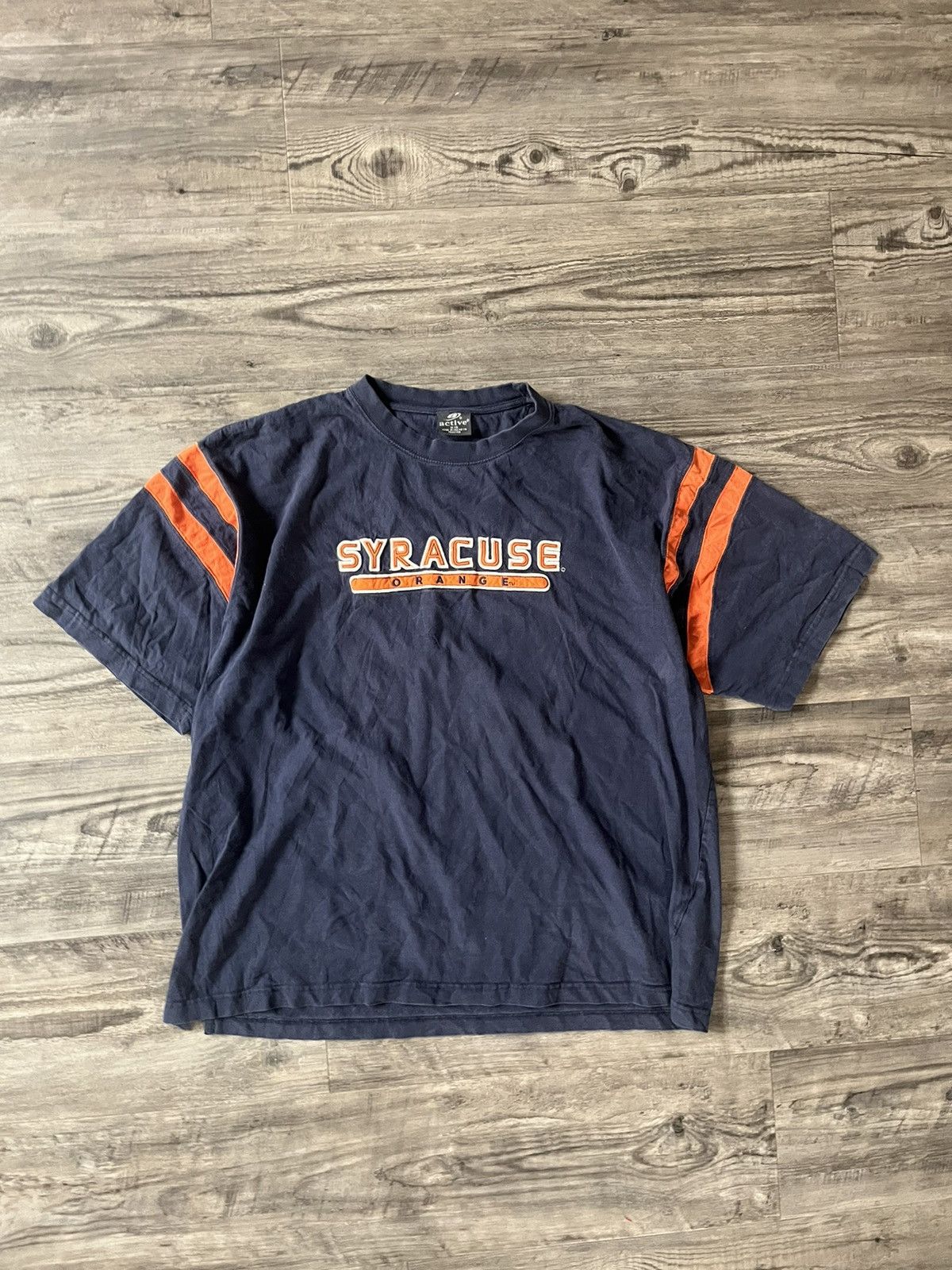 NFL × Vintage Vintage 90s y2k Syracuse Tee Size US XL / EU 56 / 4 - 1 Thumbnail