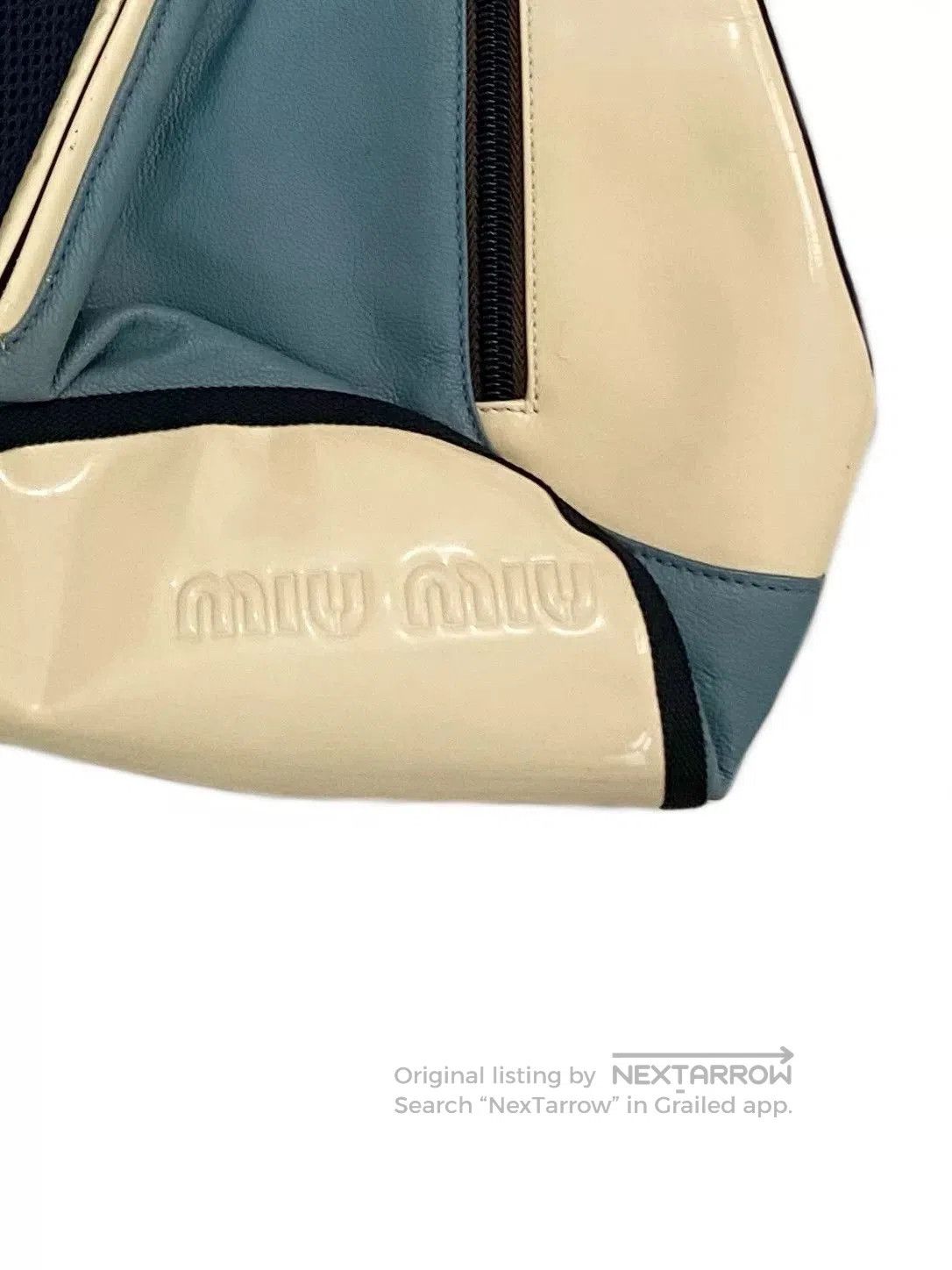 Miu Miu Miu Miu 90s Vintage Backpack. Size ONE SIZE - 4 Thumbnail