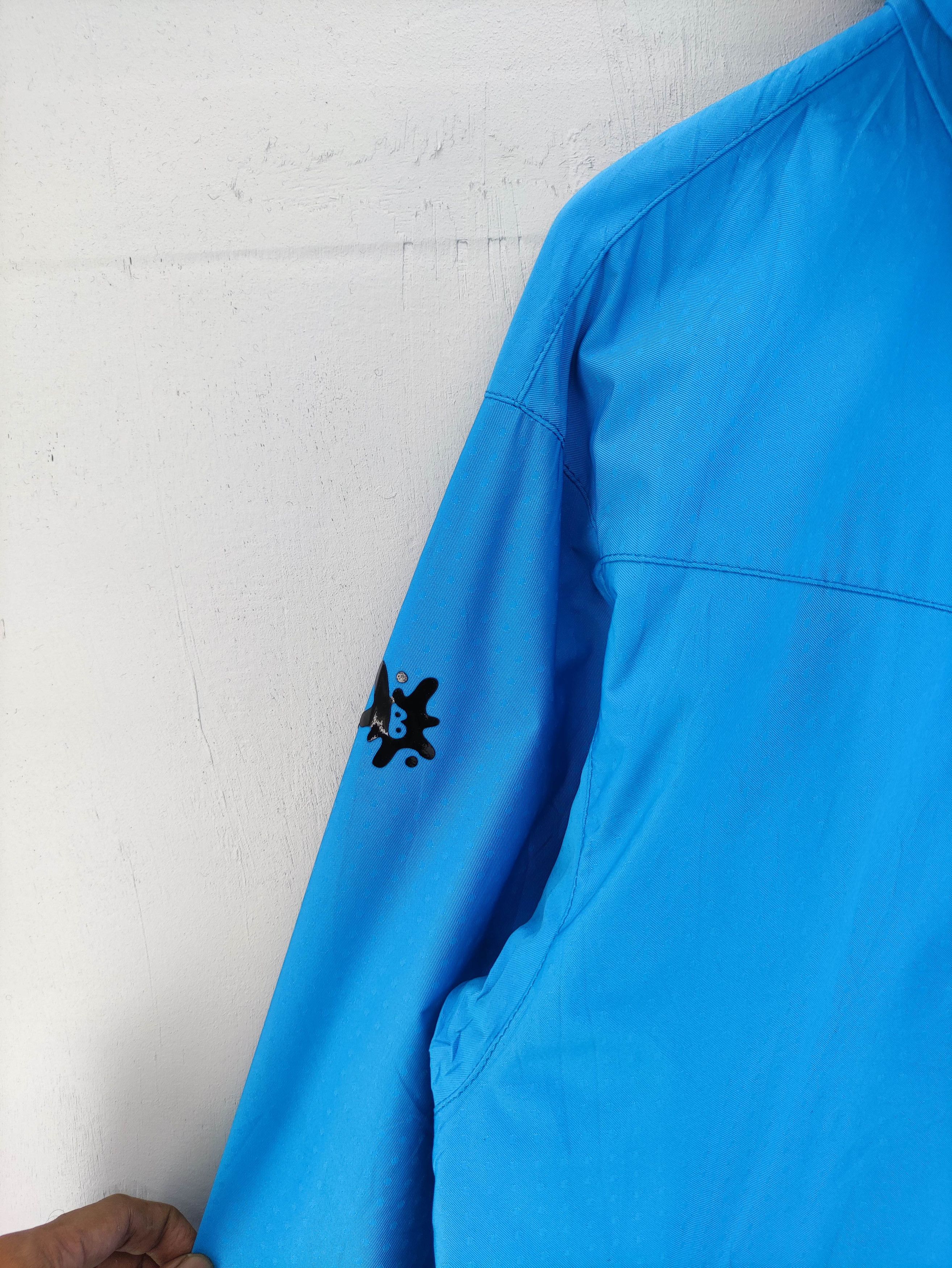 Japanese Brand Vintage Blue Jacket Hoodie Zipper Size US L / EU 52-54 / 3 - 3 Thumbnail