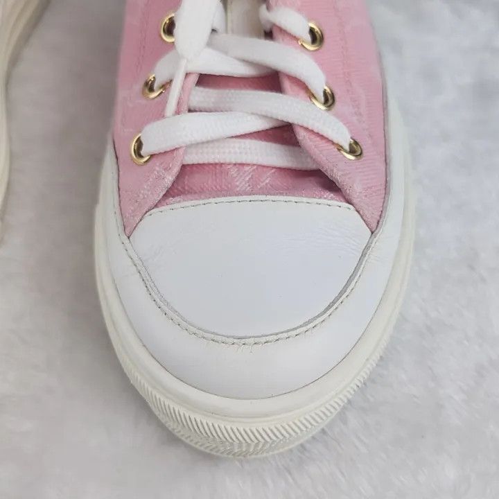 Louis Vuitton Louis Vuitton Stellar Low-Top Pink Sneakers -2508 Size US 6 / IT 36 - 3 Thumbnail