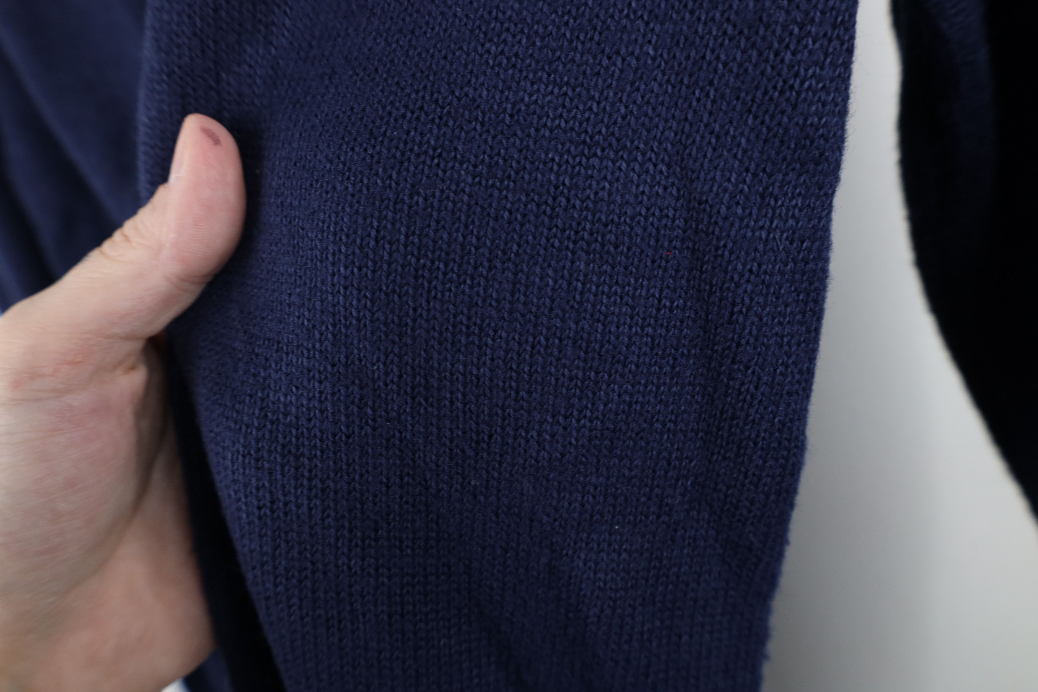 Vintage Vintage 60s 70s Streetwear Collared Pullover Sweater Blue Size US L / EU 52-54 / 3 - 8 Thumbnail