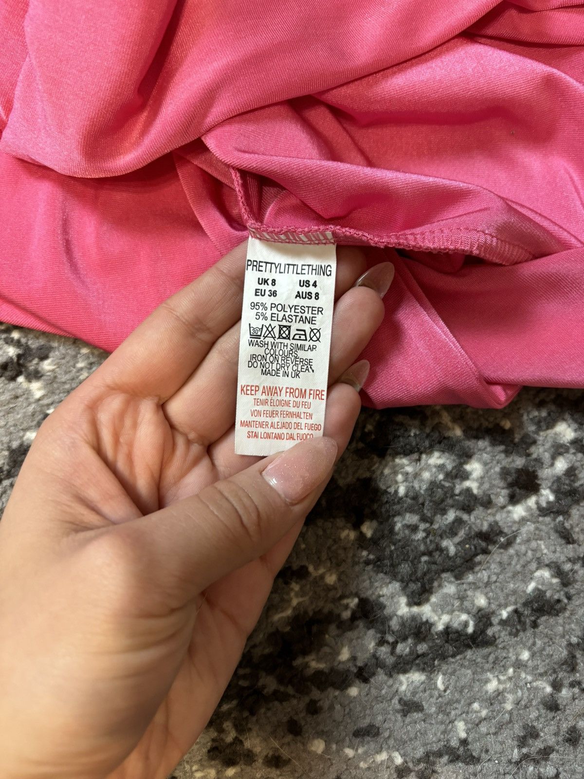 Designer × Japanese Brand × PrettyLittleThing Y2k barbie style Plt pink mini dress Size XS / US 0-2 / IT 36-38 - 6 Thumbnail