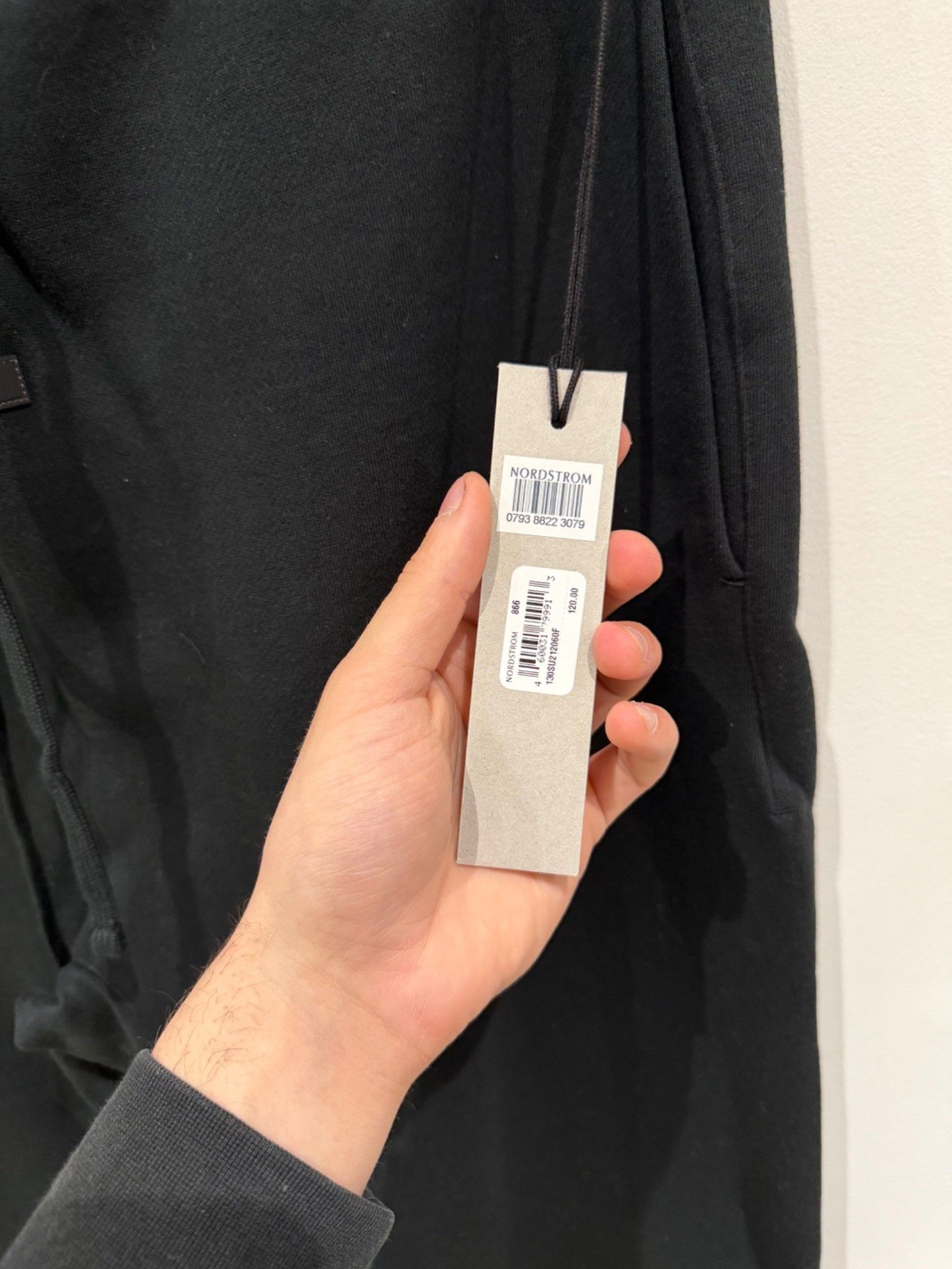 Fear of God Fear of God Essentials Vintage Fleece Sweatpant Jet Black Size US 34 / EU 50 - 4 Thumbnail