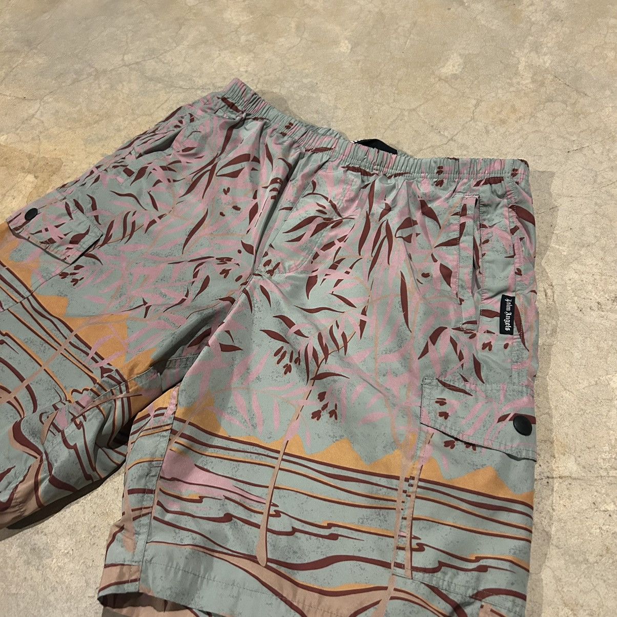 Designer × Palm Angels Palm Angels Lagoon Print Nylon Swim Shorts Size US 30 / EU 46 - 3 Thumbnail
