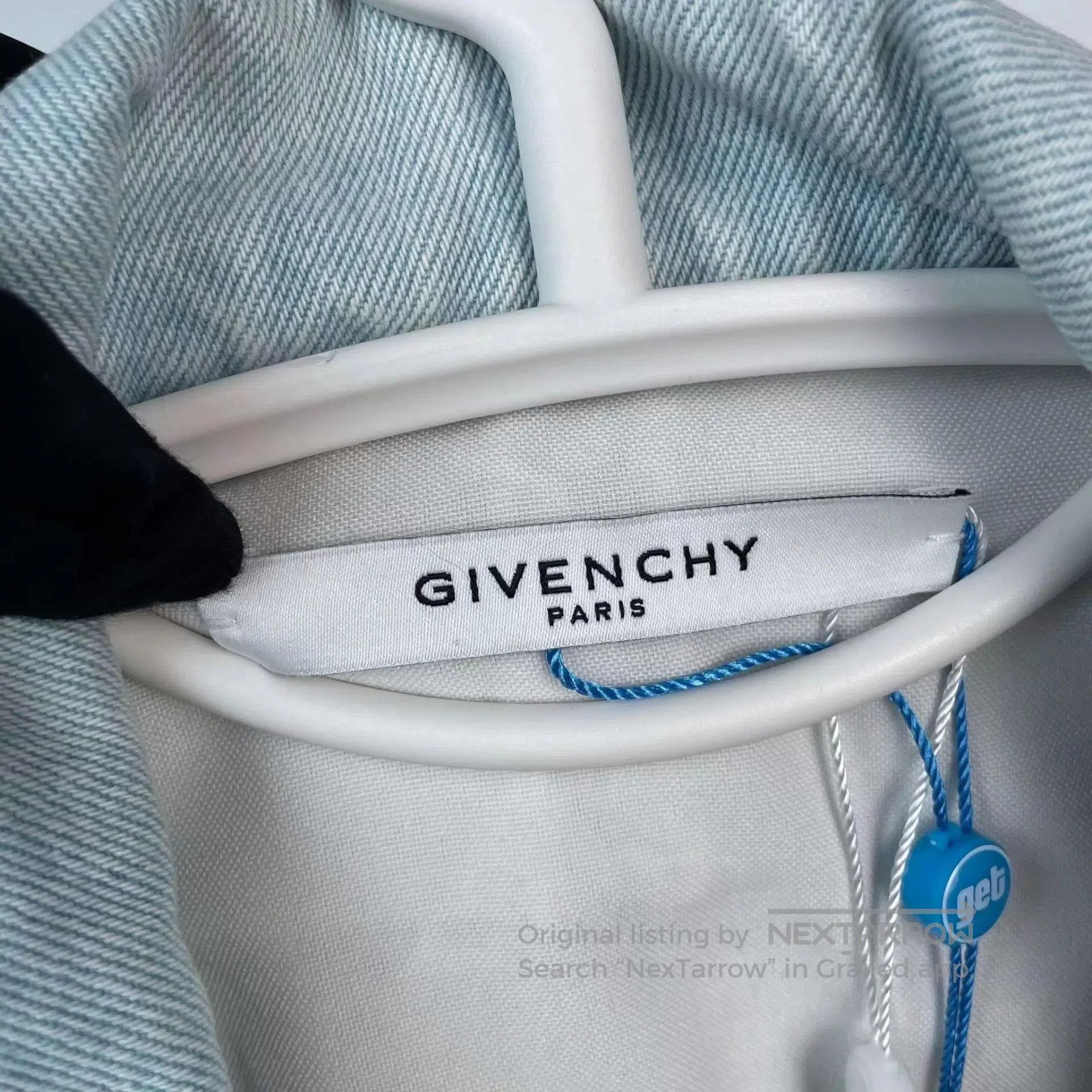 Givenchy Light Blue Denim Jacket - Size M. Size US M / EU 48-50 / 2 - 3 Thumbnail