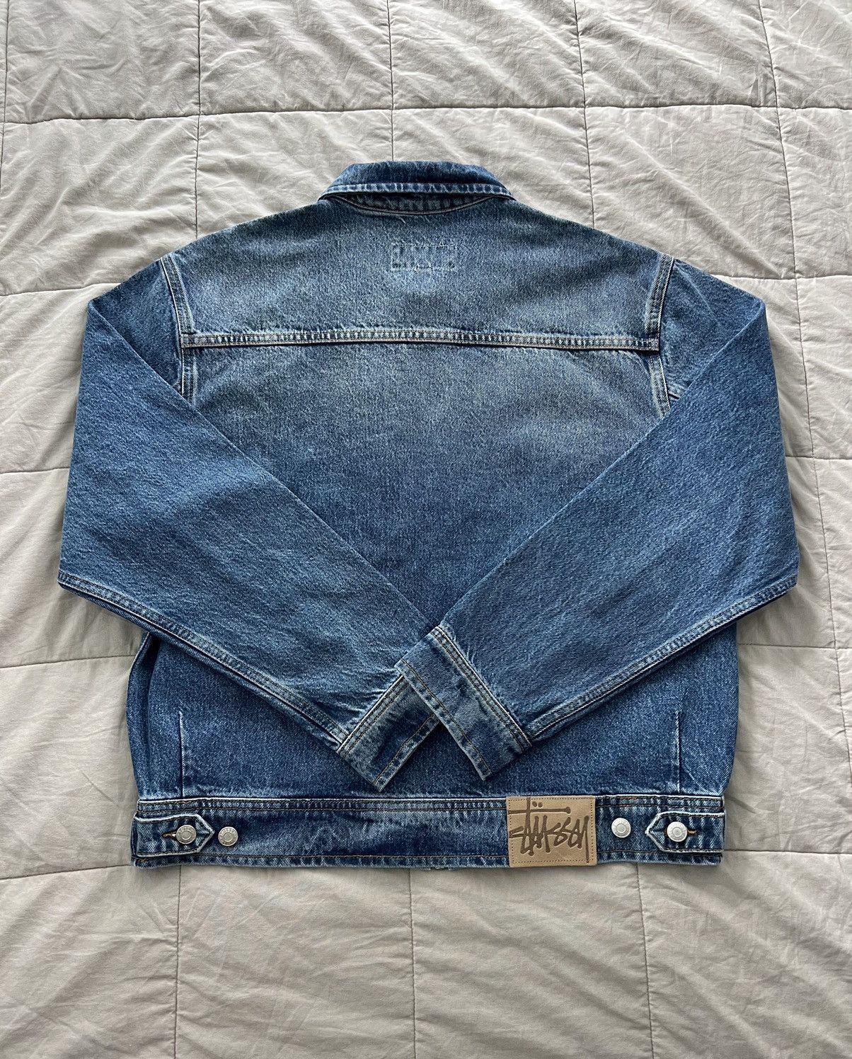 OLD STUSSY Denim Short Jacket