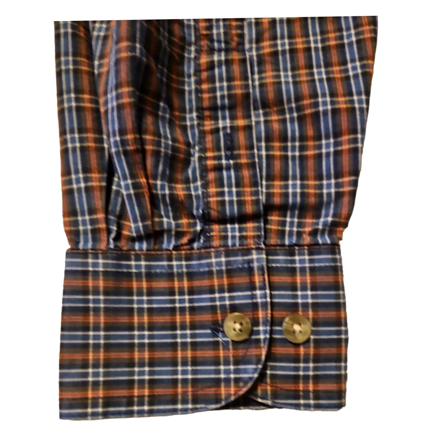 Wrangler Wrangler PBR Button-Down Shirt Long Sleeve Men's Large Plaid Western Cowboy Multicolor Embroidered Pockets Button-Up Casual" Size US L / EU 52-54 / 3 - 6 Thumbnail