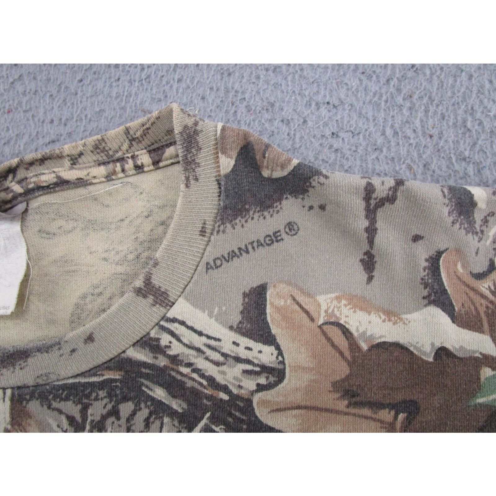 Jerzees VINTAGE Jerzees Shirt Mens XL Camouflage Grunge 90s Y2K Hunting Nature Outdoor Cartoon Stitch Crew Neck Short Sleeves? Size US XL / EU 56 / 4 - 4 Thumbnail