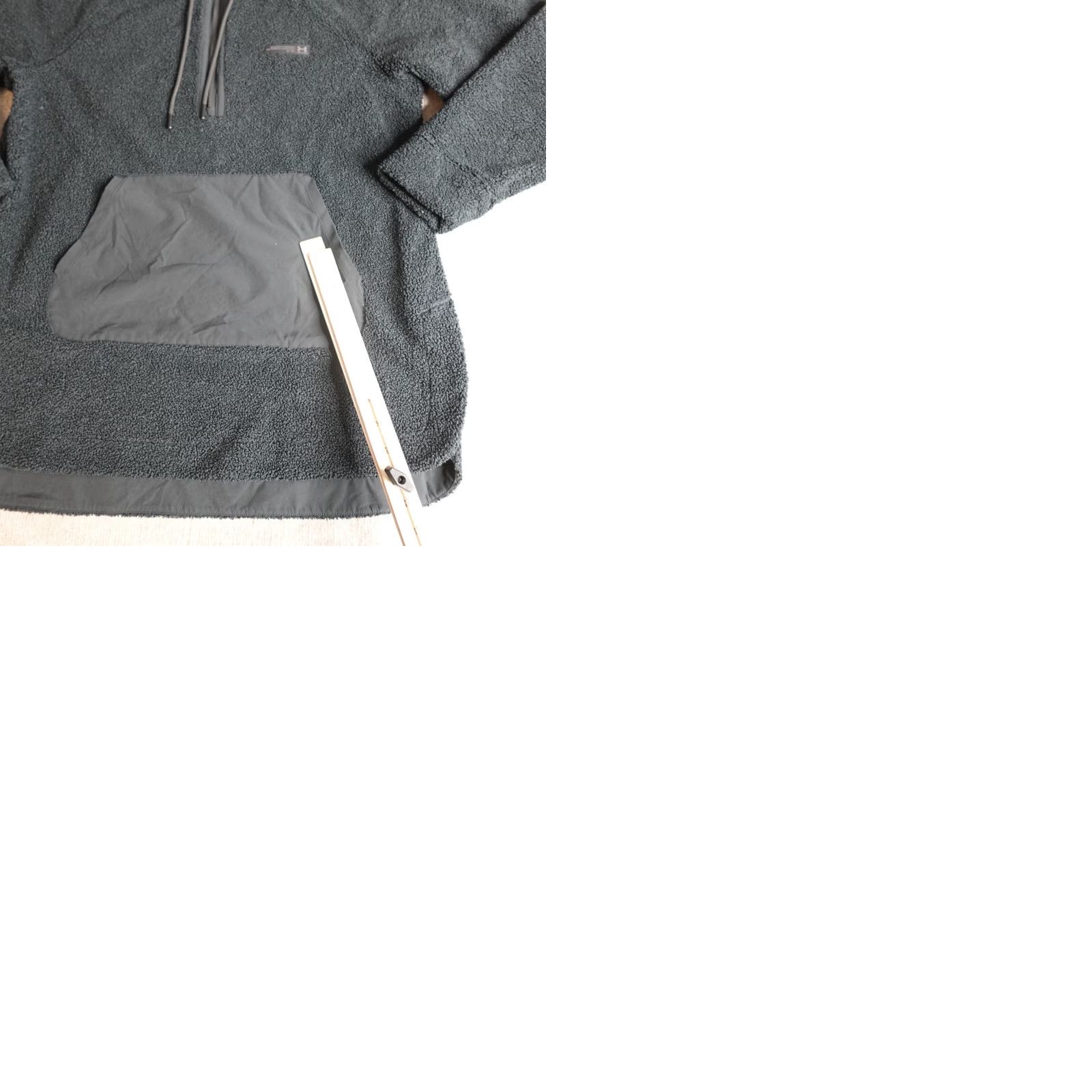 Under Armour Under Armour Womens Jacket L Black Boucle Anorak Hooded Full Zip Activewear Size L / US 10 / IT 46 - 10 Thumbnail