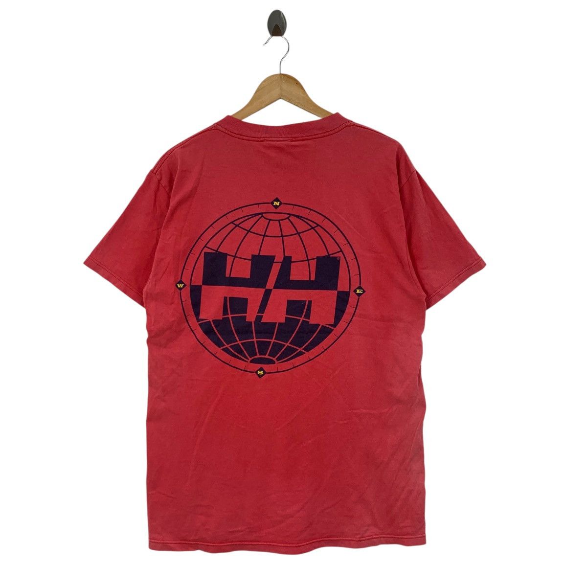 Helly Hansen Vintage 90s HELLY HANSEN Sea Gear Twin Sails Back Hit Tshirt Size US L / EU 52-54 / 3 - 1 Thumbnail