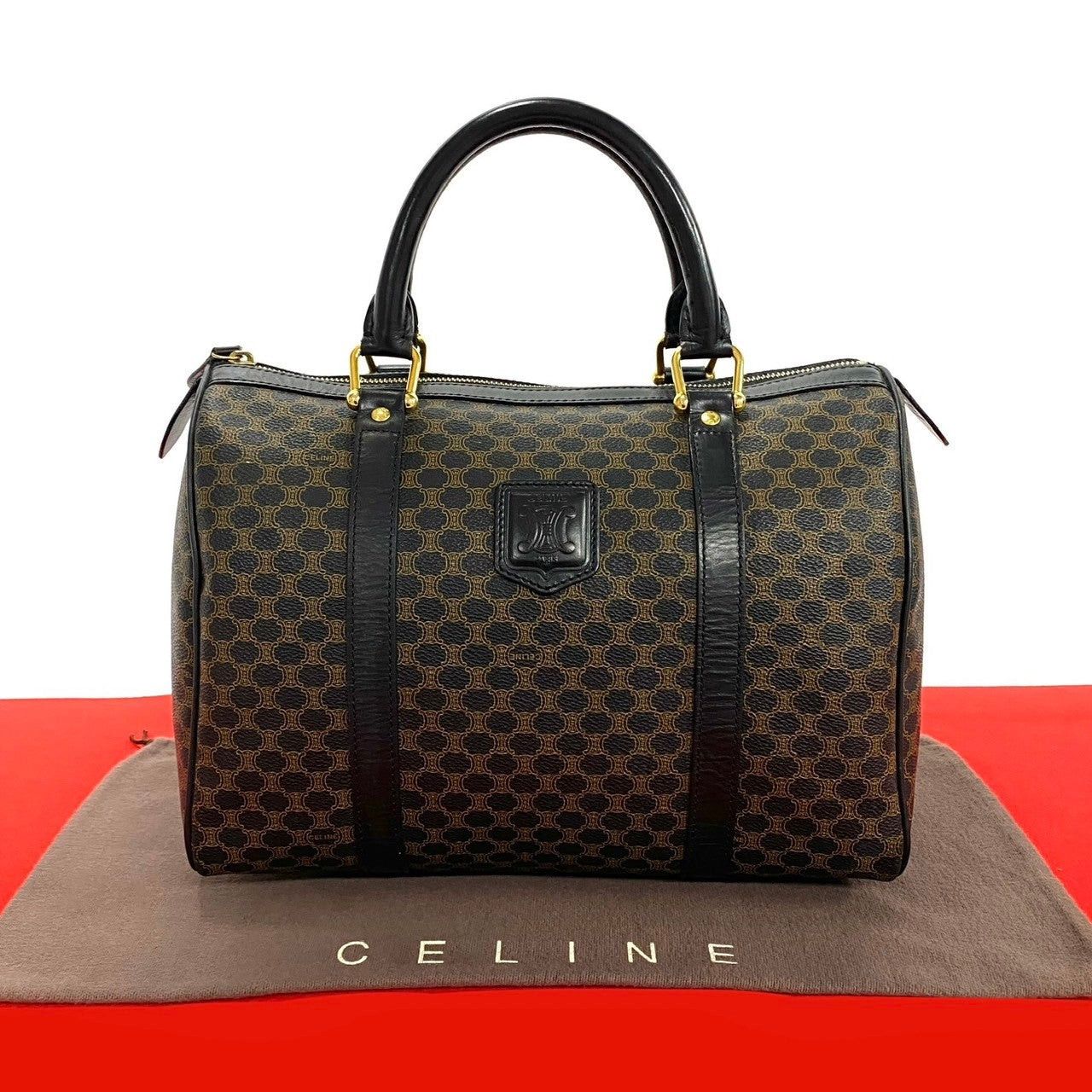 Celine Celine Handbag Black Leather Size ONE SIZE - 1 Thumbnail