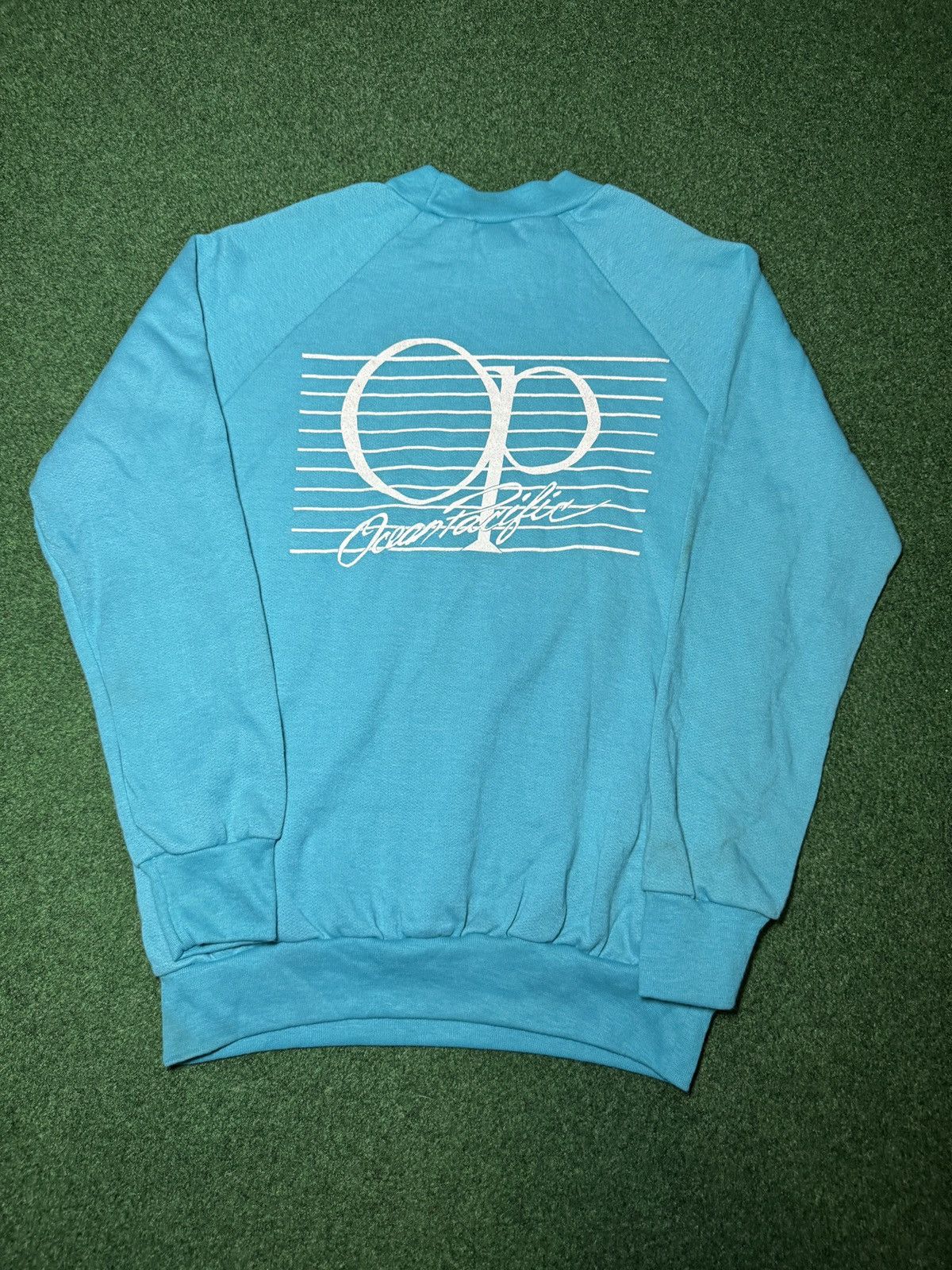 Vintage Vtg 70s 80s OP Ocean Pacific Beach Surf Surfer Sweatshirt Size US M / EU 48-50 / 2 - 3 Thumbnail