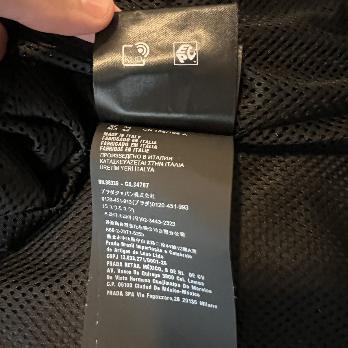 Prada Prada Milano Rain Jacket Size US L / EU 52-54 / 3 - 11 Thumbnail