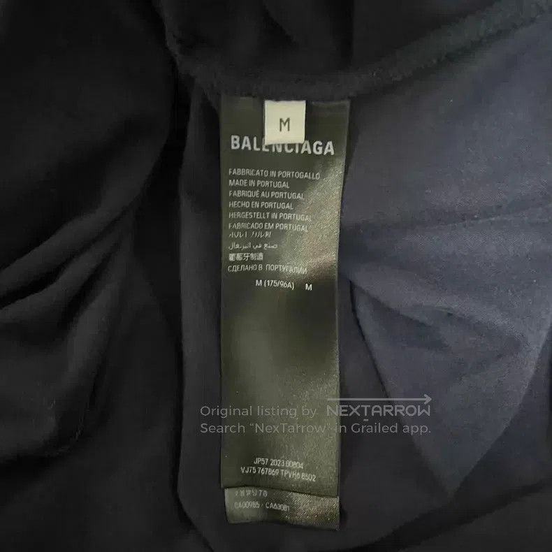 Balenciaga Balenciaga High Neck Slim Fit Long Sleeve T-Shirt Size US M / EU 48-50 / 2 - 5 Thumbnail