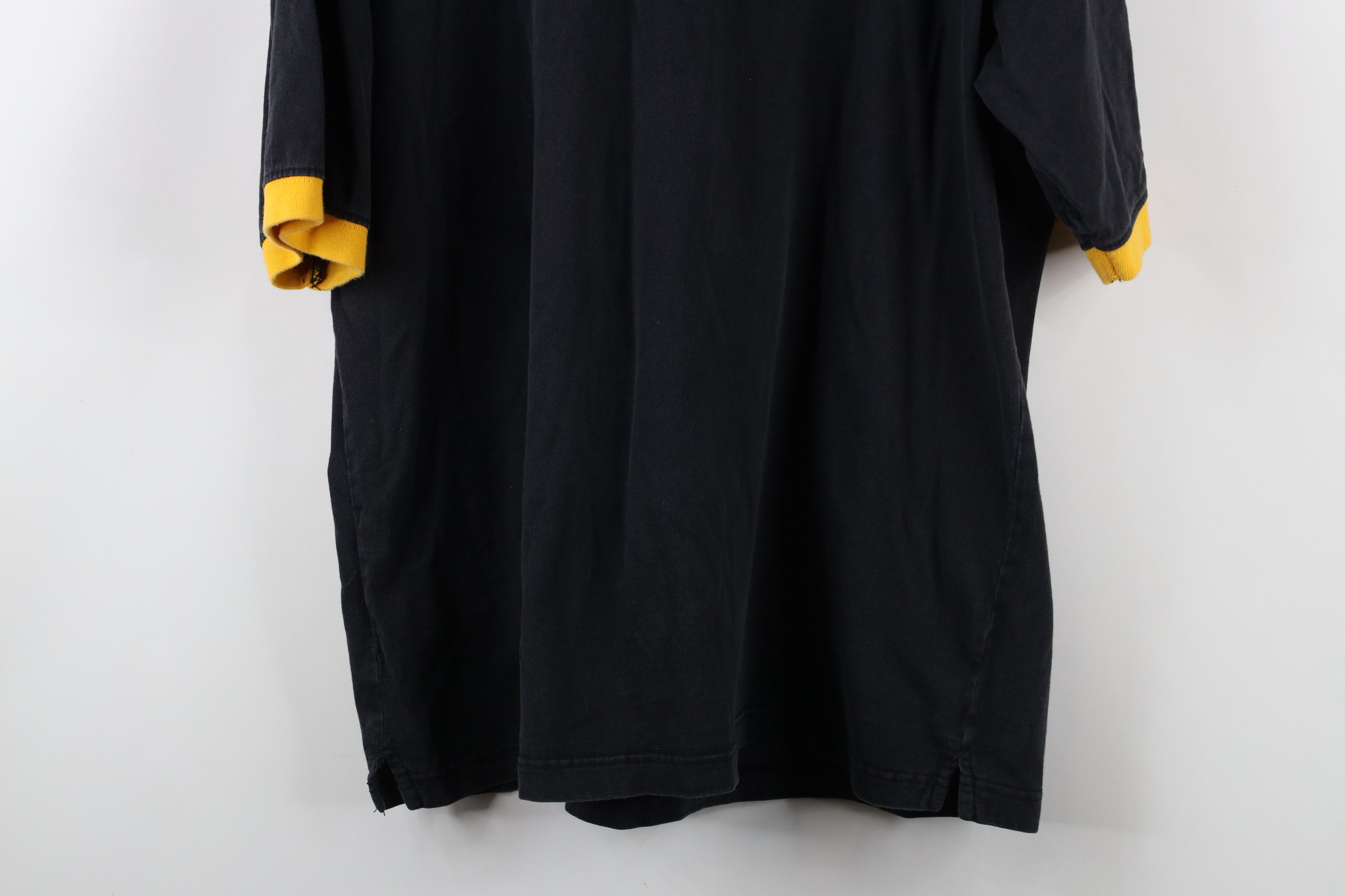 Vintage Vintage Y2K 2000 Pittsburgh Steelers Football Henley T-Shirt Size US L / EU 52-54 / 3 - 13 Thumbnail