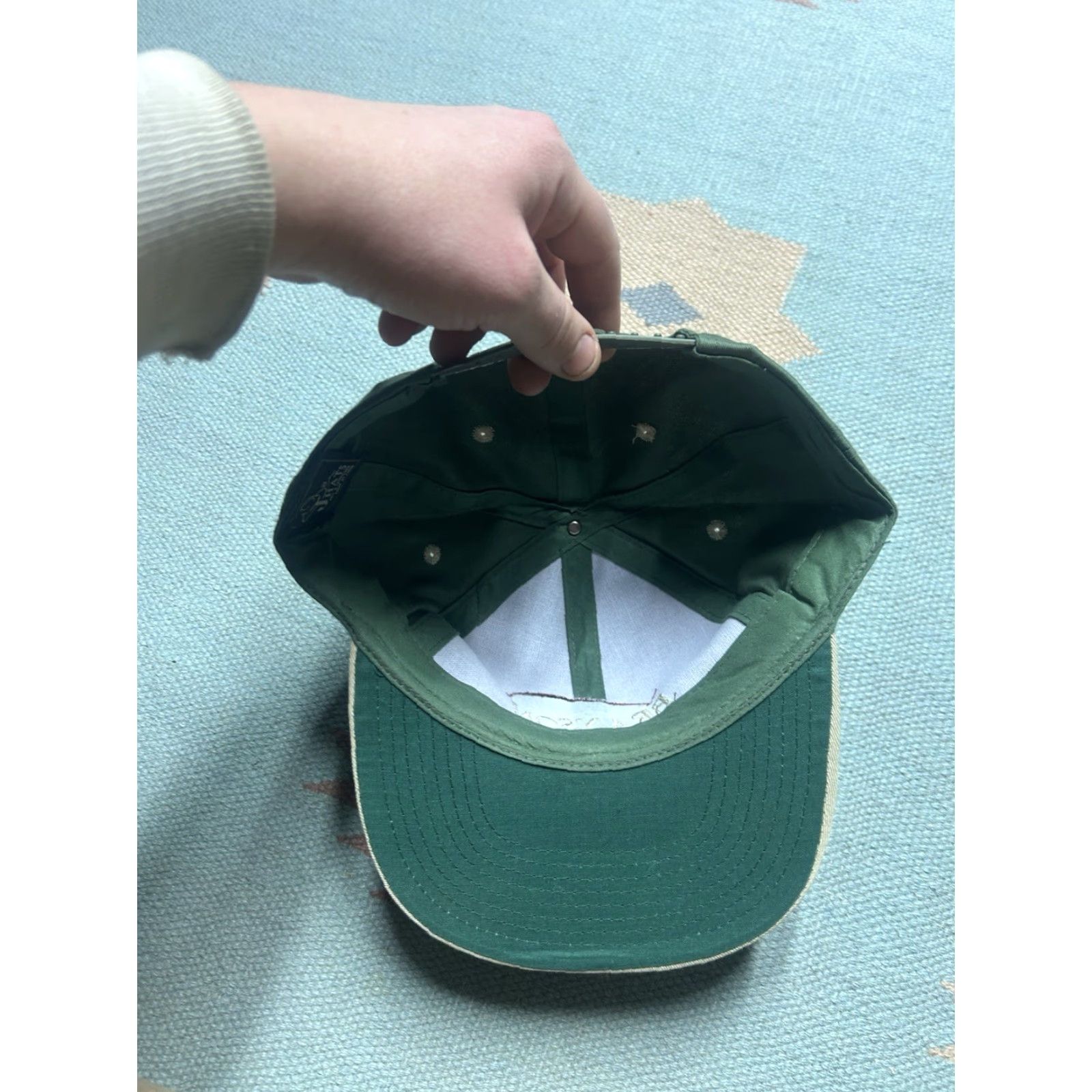 Vintage VINTAGE SnapBack hat cap Branson Missouri country music green adjustable Men ADHD? Size ONE SIZE - 5 Thumbnail