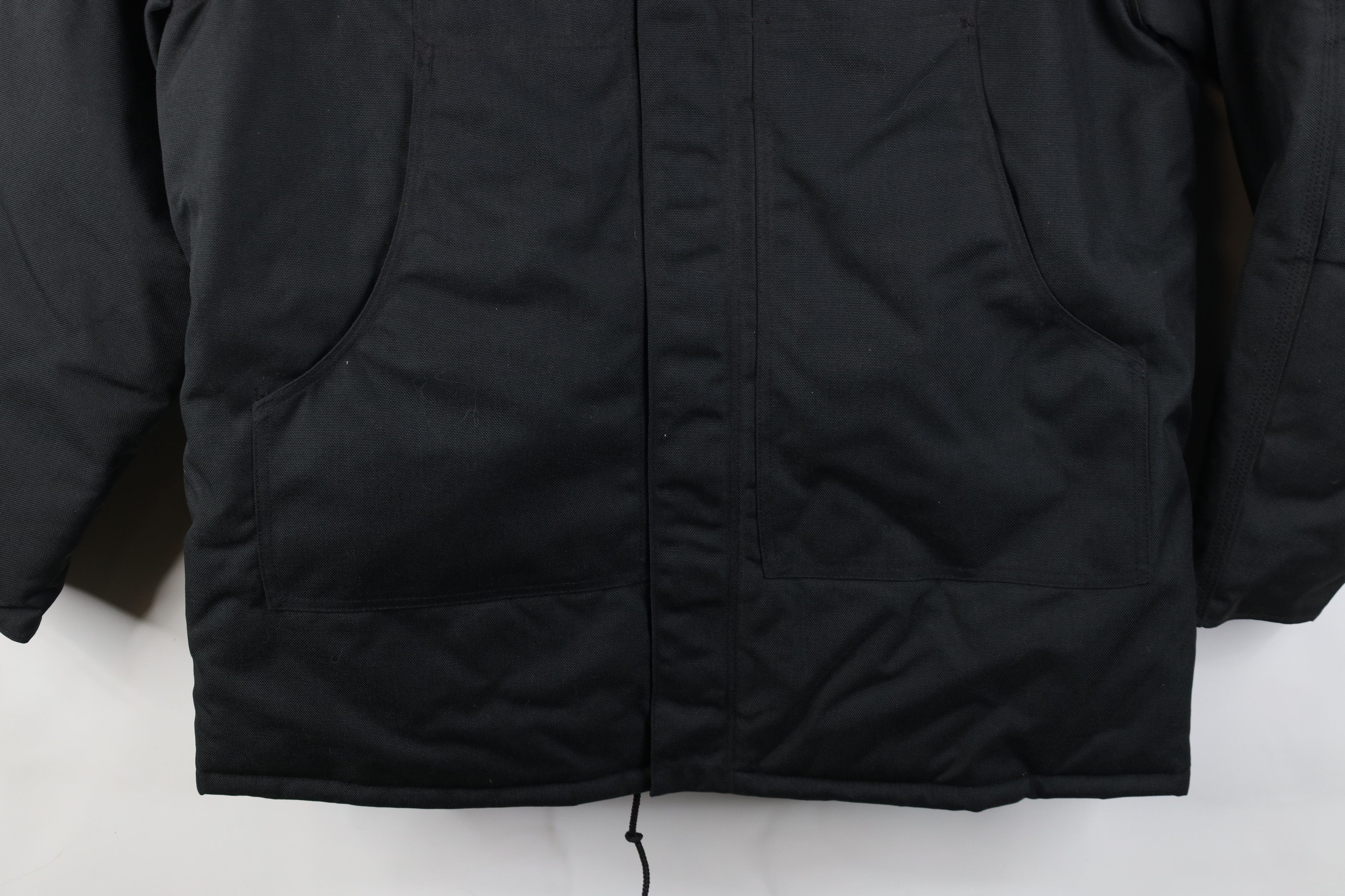Carhartt Deadstock Vintage 90s Carhartt Chore Barn Jacket Black USA Size US XL / EU 56 / 4 - 4 Thumbnail