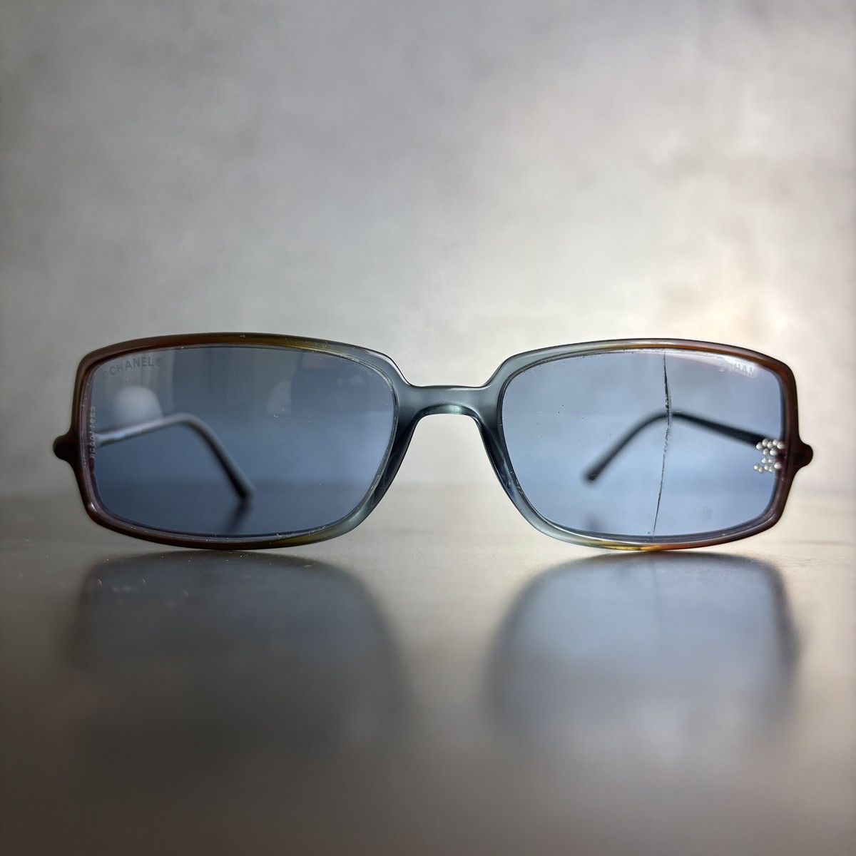 Chanel × Vintage 2000s Chanel Sunglasses Vintage Chanel Sunglasses Y2K 5043-B Size ONE SIZE - 5 Thumbnail