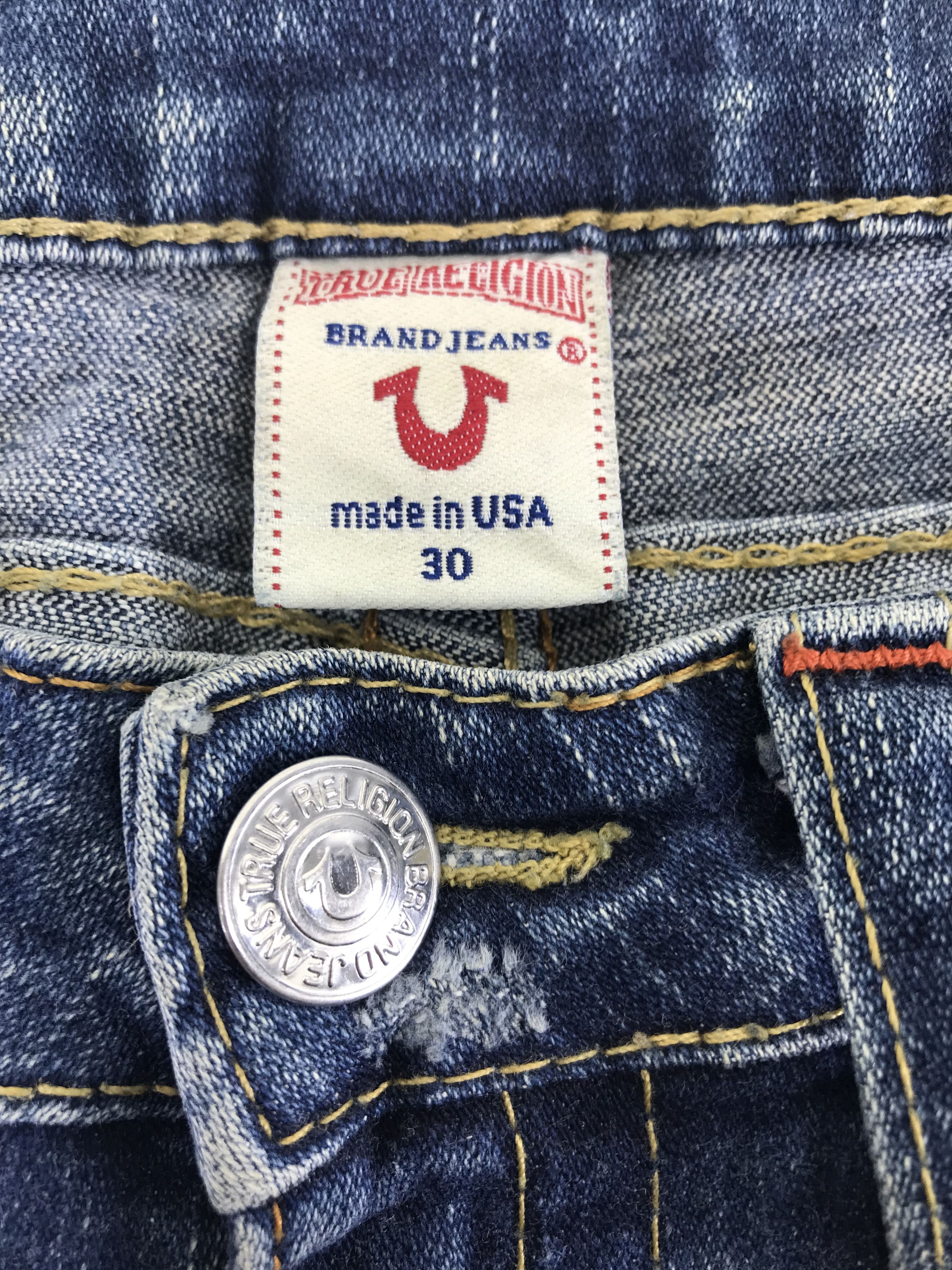 True Religion Vintage USA True Religion Low Rise Super Flare Jeans Size 30" / US 8 / IT 44 - 11 Thumbnail