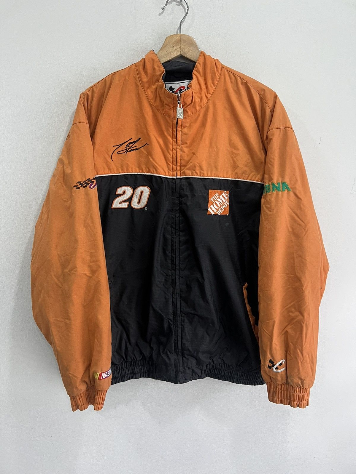 Vintage Vintage Stewart Racing Jacket home depot Size US L / EU 52-54 / 3 - 1 Thumbnail