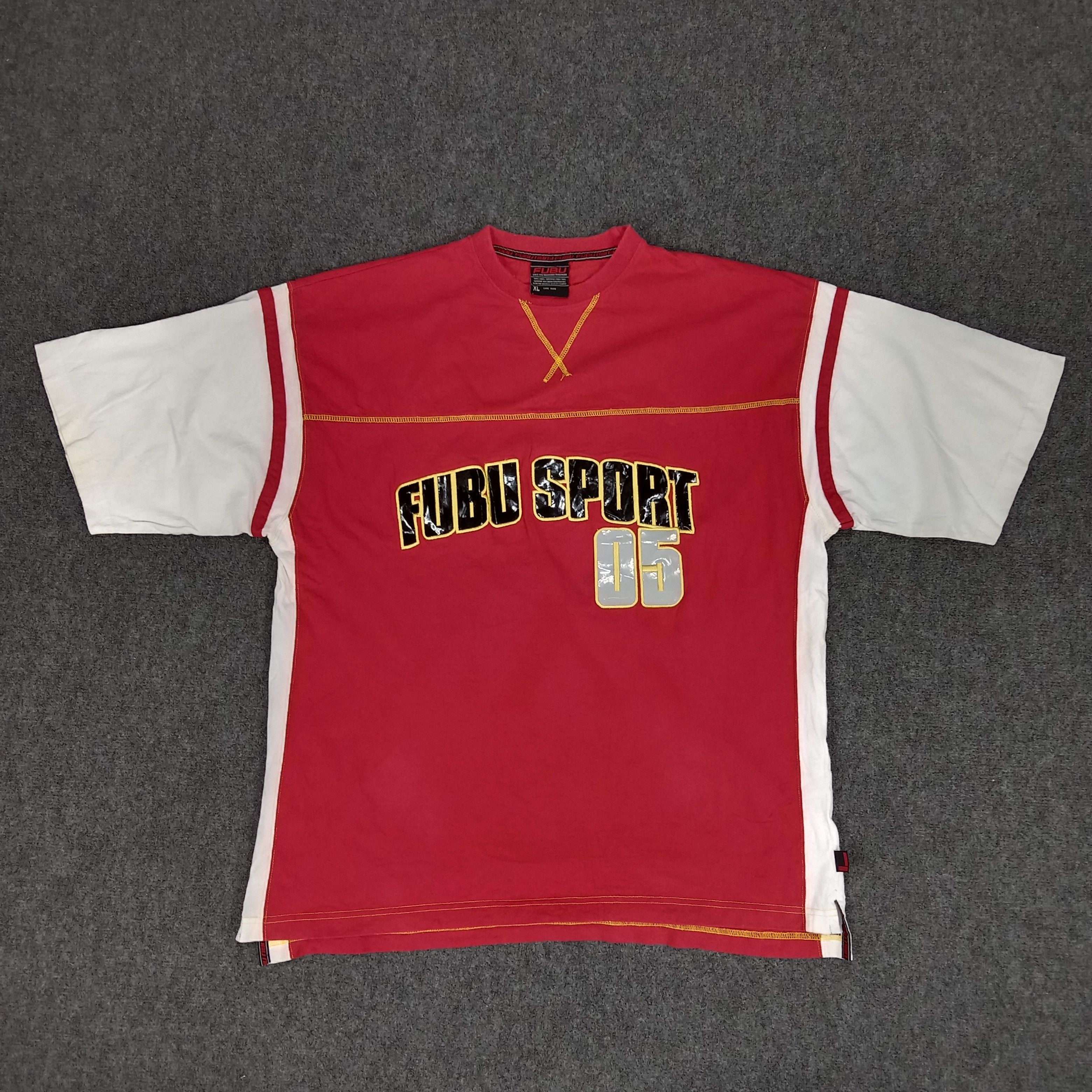 Fubu × Vintage Fubu Sport 05 American Skateboard Style Tshirt Size US XL / EU 56 / 4 - 1 Thumbnail