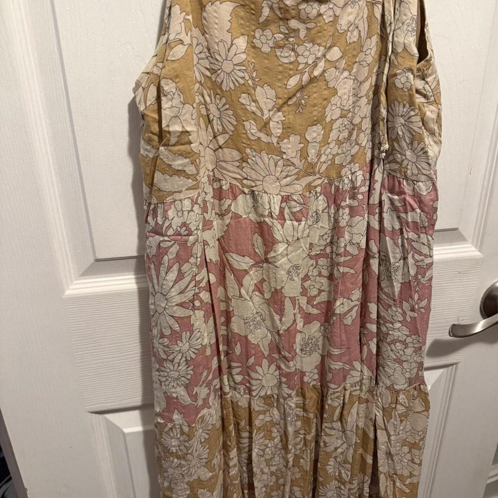 Designer By together golden hour floral maxi dress Size M / US 6-8 / IT 42-44 - 4 Thumbnail