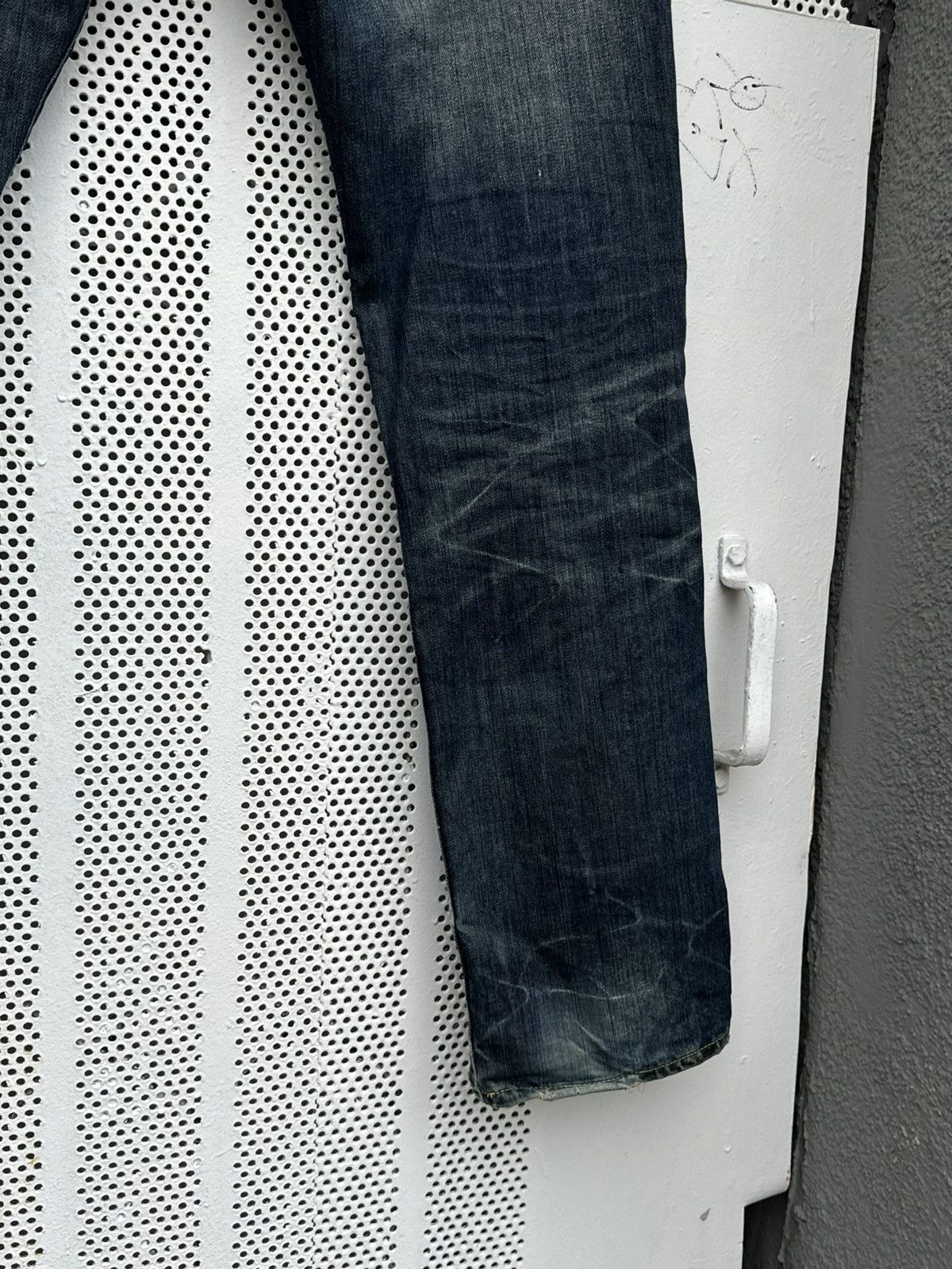 Ed Hardy × Japanese Brand × Vintage Vintage Ed Hardy Faded Denim Jeans Size 33/34 Size US 33 - 14 Thumbnail