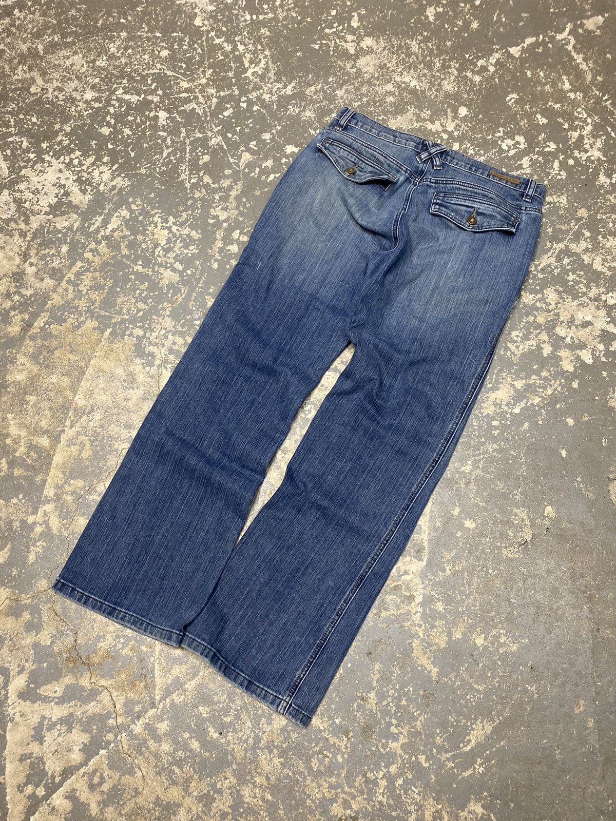 DKNY × Vintage Vintage Dkny Baggy Denim Jean Pants Size 30" / US 8 / IT 44 - 7 Thumbnail