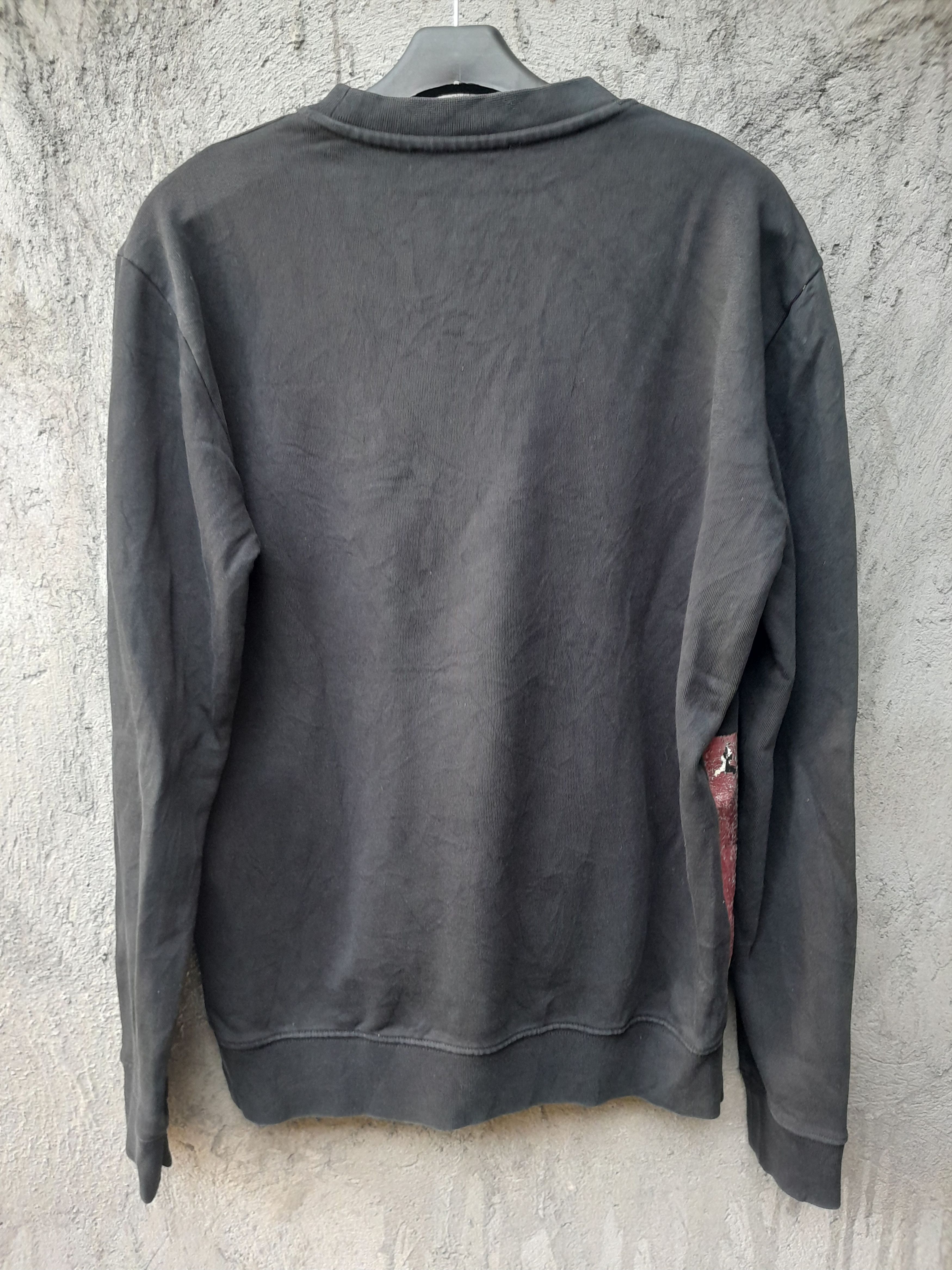 Alexander McQueen McQ Alexander McQueen Crewneck Sweatshirt Size L Black Size US L / EU 52-54 / 3 - 7 Thumbnail