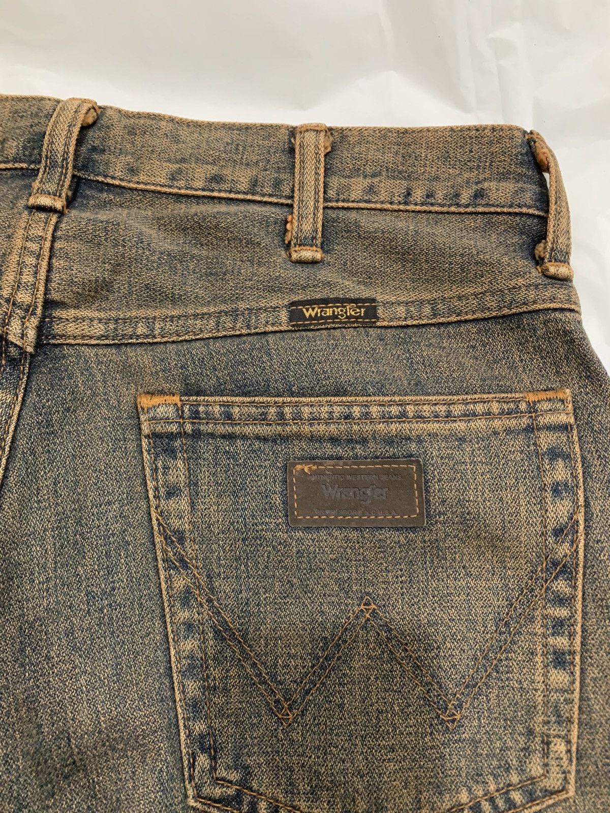 Wrangler Vintage Wrangler Mudwash Jeans Pants Size US 30 / EU 46 - 10 Thumbnail