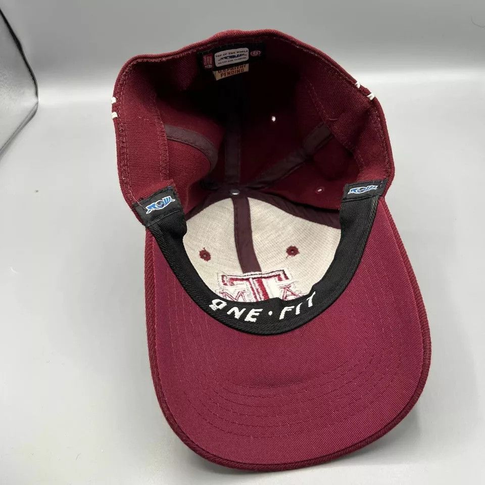 Top Of The World Texas A&M Aggies Hat Men Top of the World Stretch Fitted Cap Size ONE SIZE - 5 Thumbnail