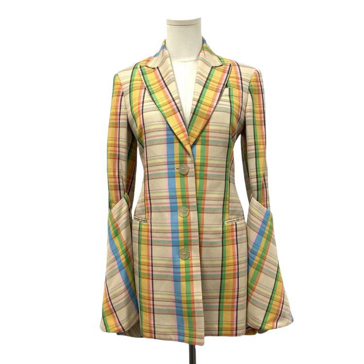 Loewe Loewe Plaid Blazer Size 36 Size XS / US 0-2 / IT 36-38 - 1 Thumbnail