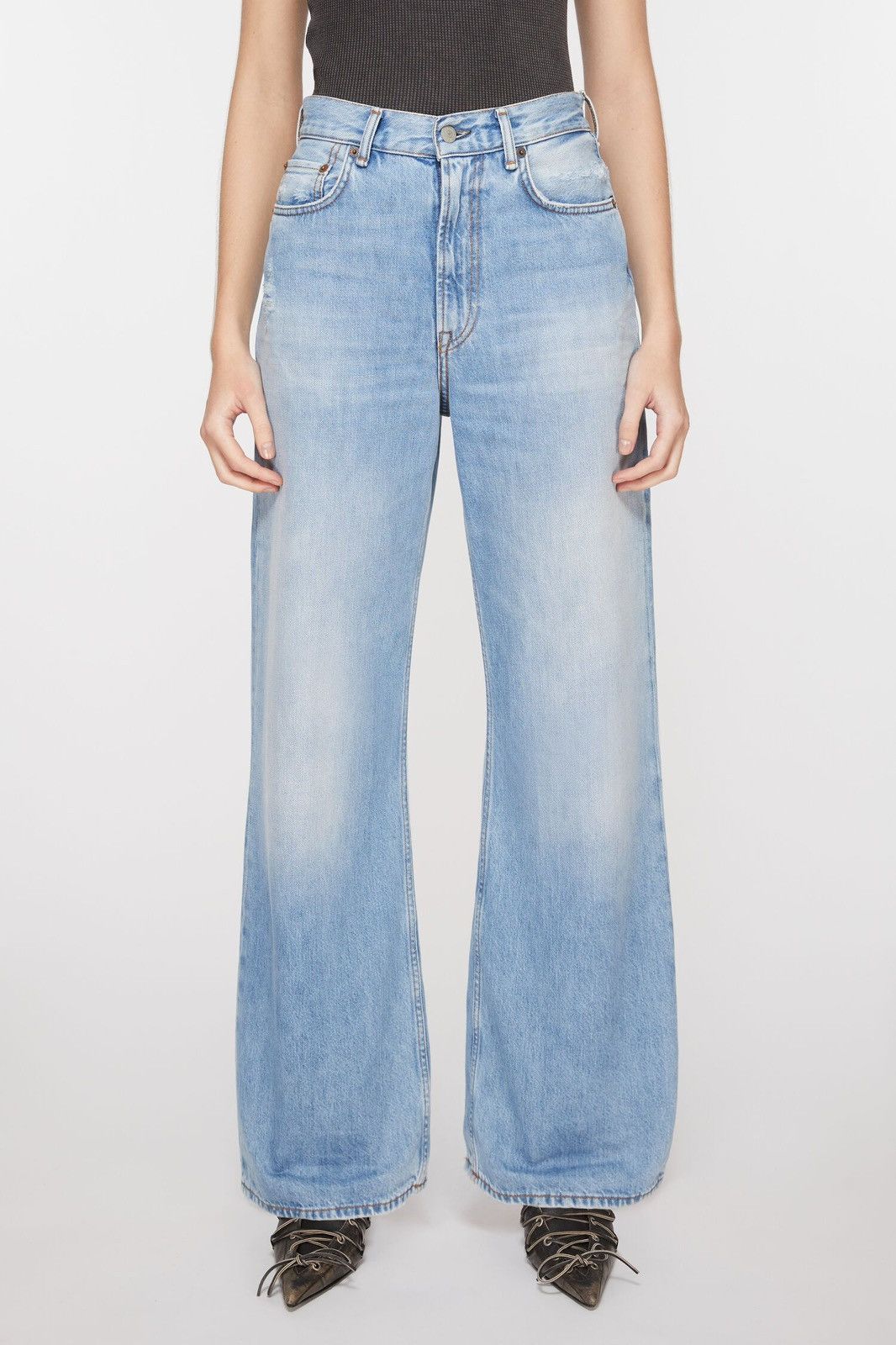 Acne Studios Acne Studios 2022 Light Blue Vintage Size 27" / US 4 / IT 40 - 1 Thumbnail