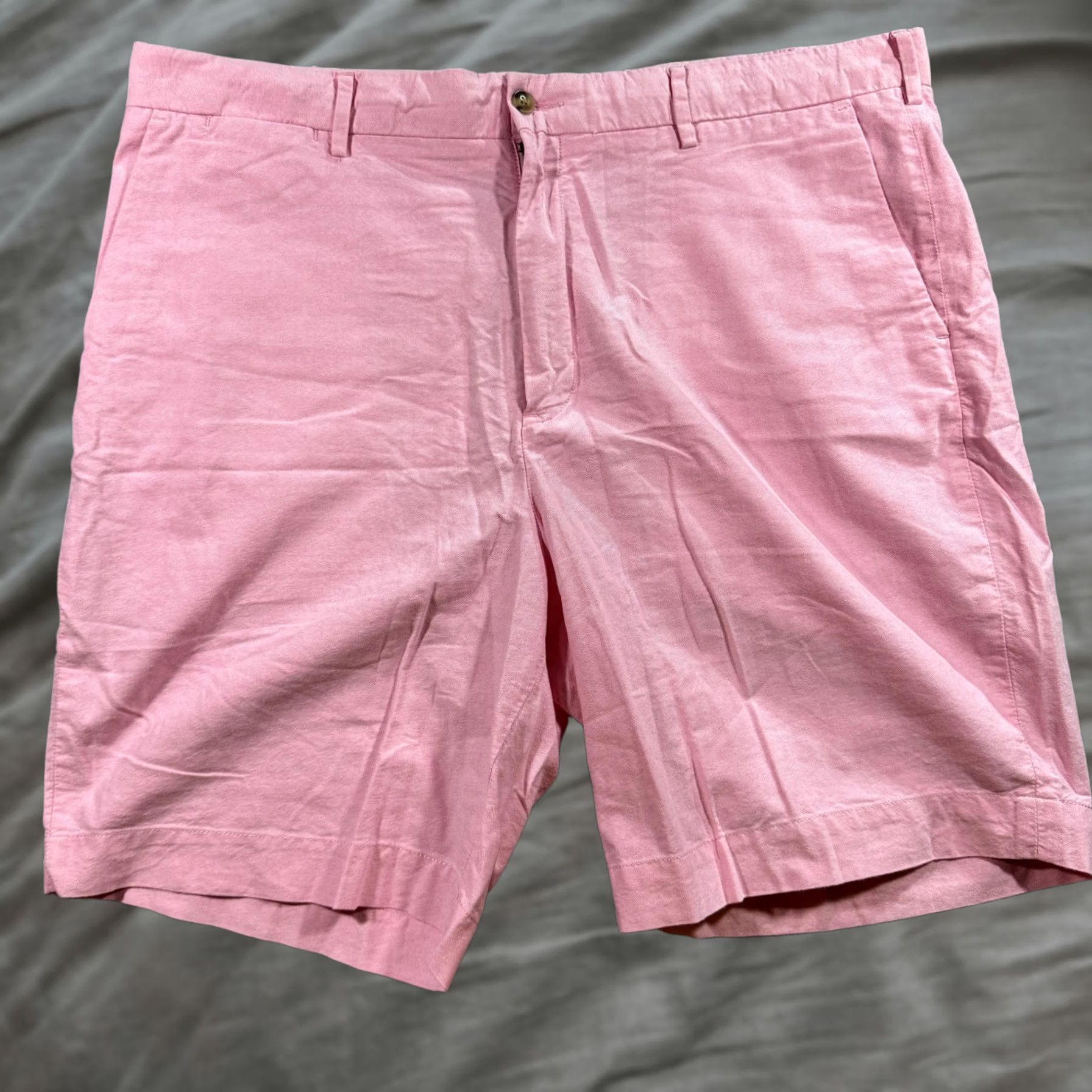 Polo Ralph Lauren VINTAGE? No. Polo Ralph Lauren Shorts Mens 38 Pink Yellow Classic Fit Chino Lot 2 Casual Size US M / EU 48-50 / 2 - 1 Thumbnail