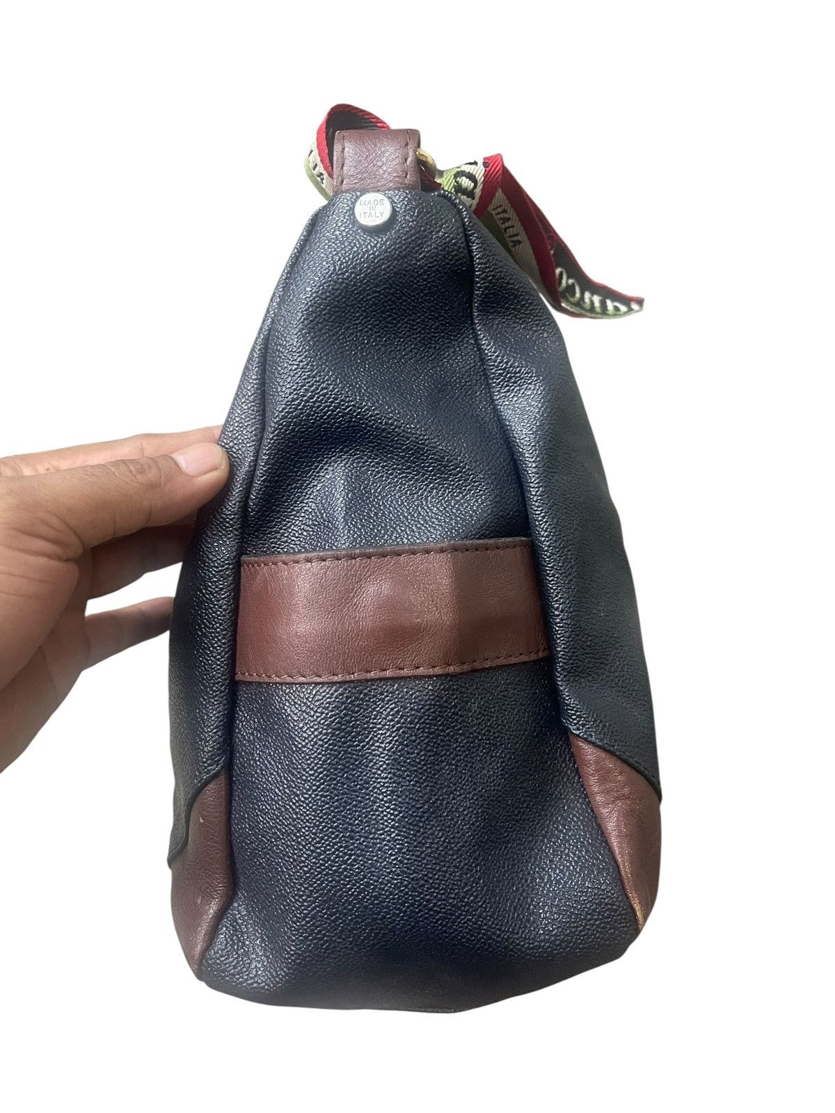 Orobianco Vintage Orobianco Handbag Leather Opti Zipper Size ONE SIZE - 5 Thumbnail