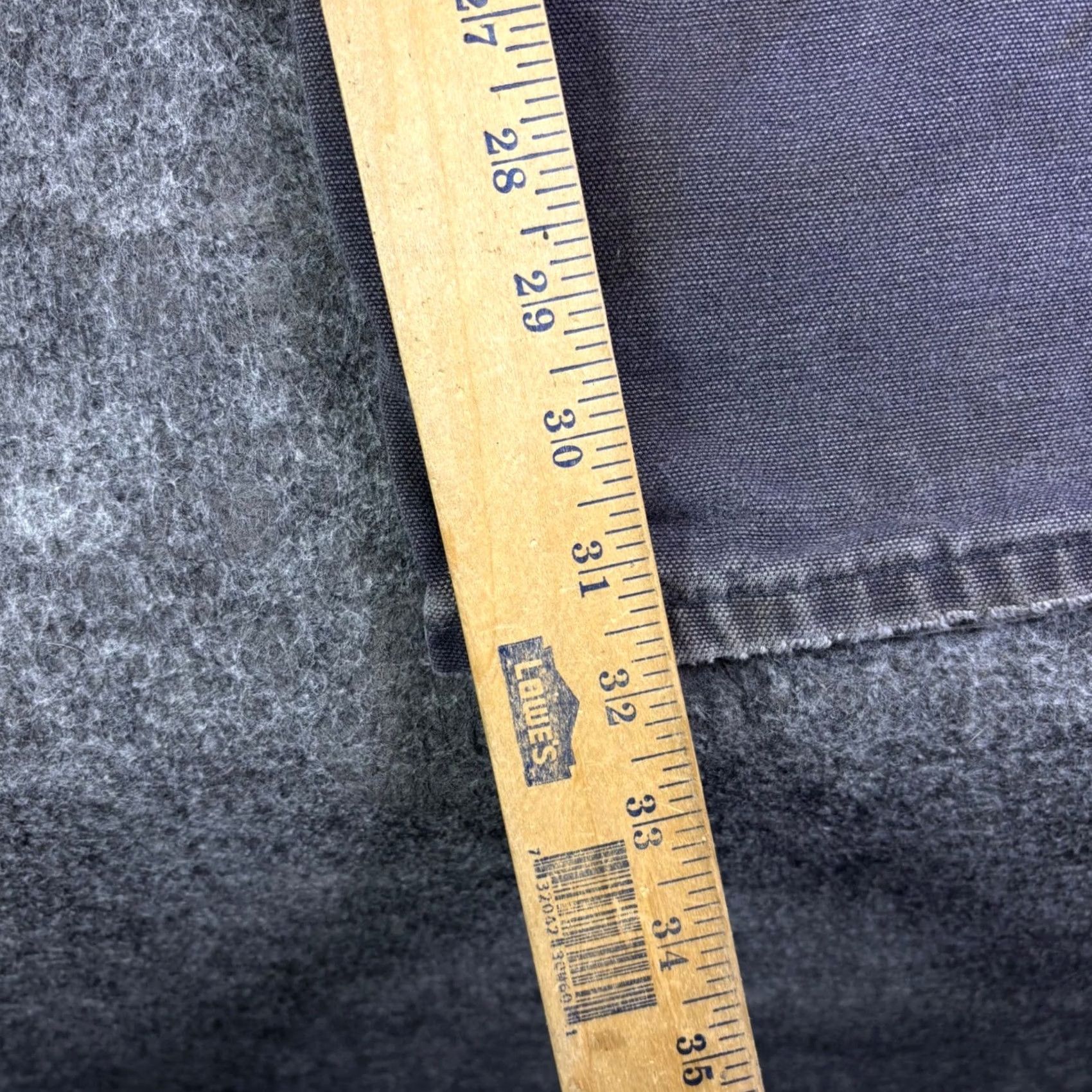 Carhartt Carhartt Mens Gray Carpenter Pants Workwear Dungaree Fit Distressed 38x31 Size US 36 / EU 52 - 4 Thumbnail