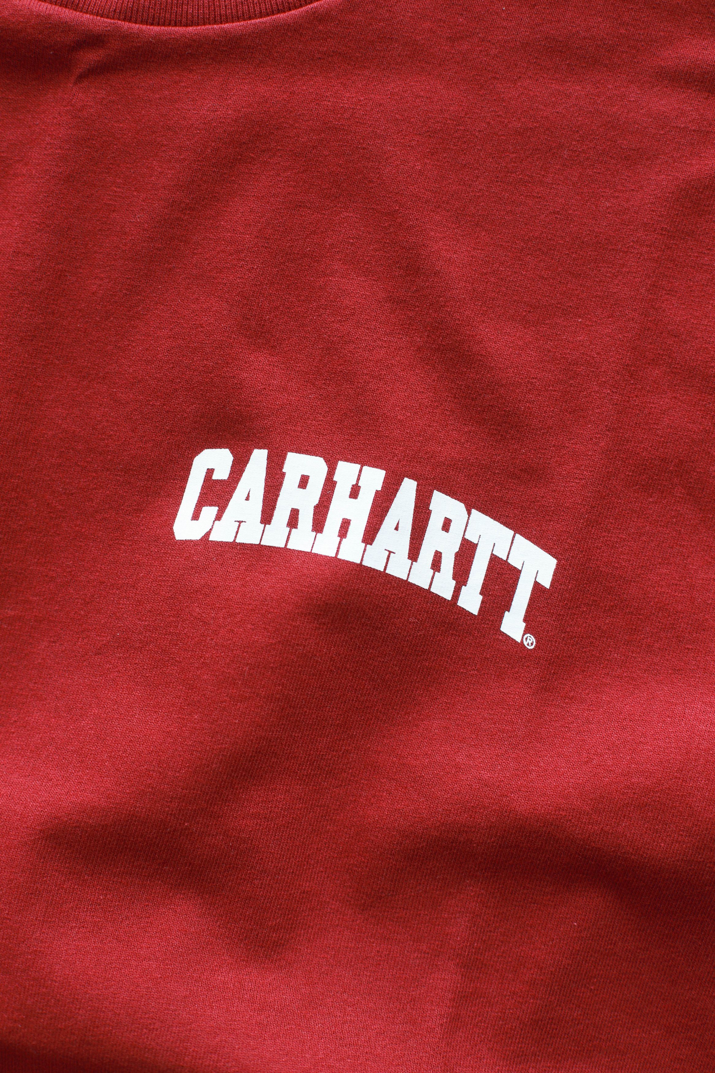 Carhartt Wip Carhartt S/S University Script T-Shirt Size US M / EU 48-50 / 2 - 4 Thumbnail