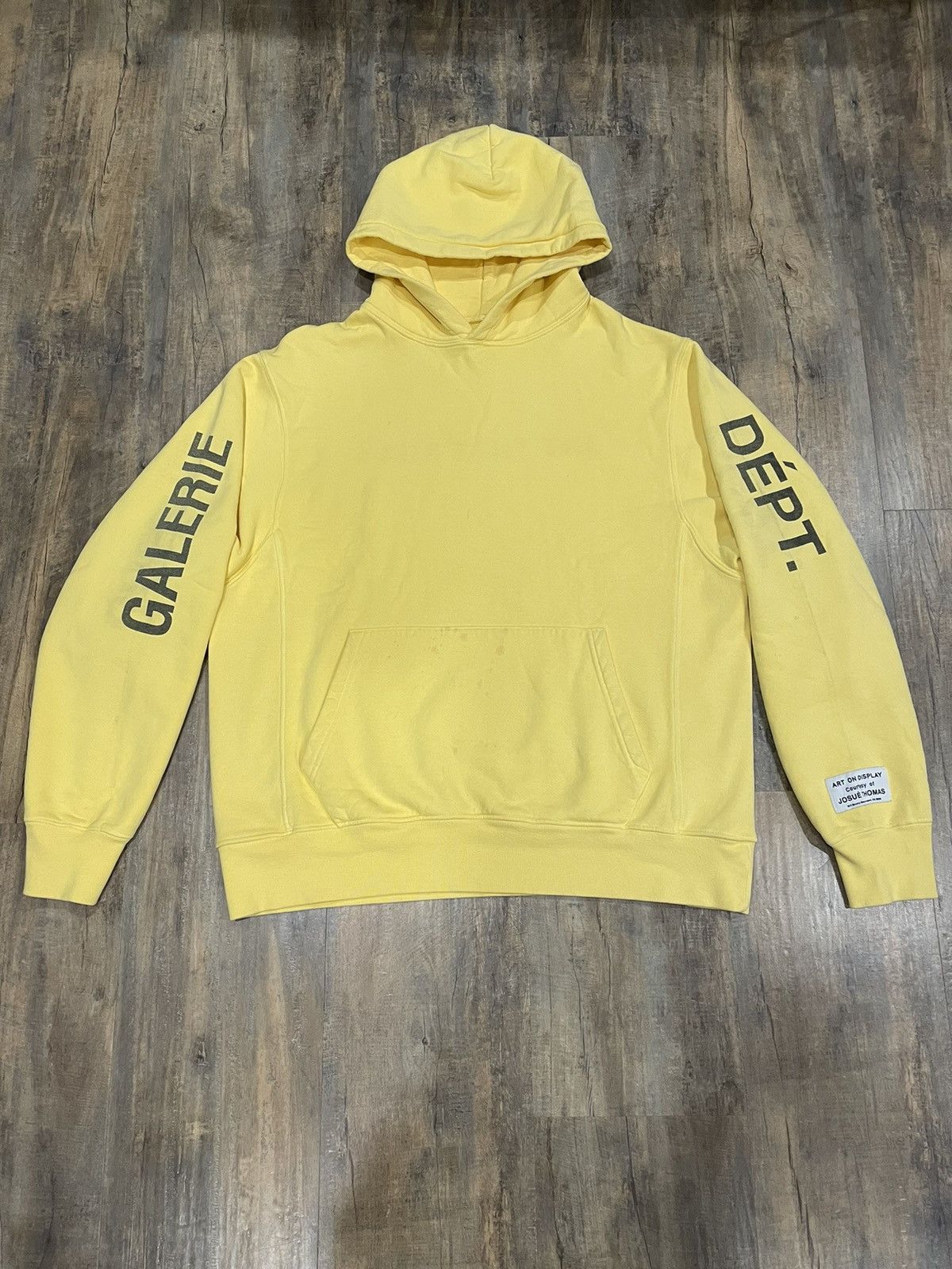 Gallery Dept. Art That Kills Reversible Crewneck Sweatshirt Yellow