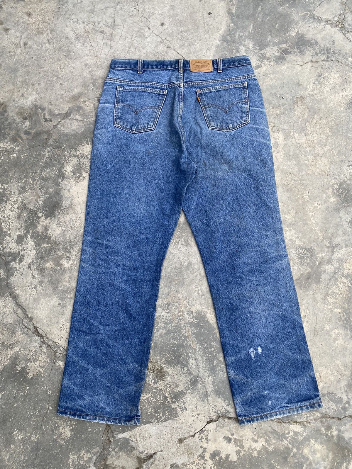 Levi's Vintage Clothing Vintage Orange Tab distressed jeans LV002 Size US 38 / EU 54 - 3 Thumbnail