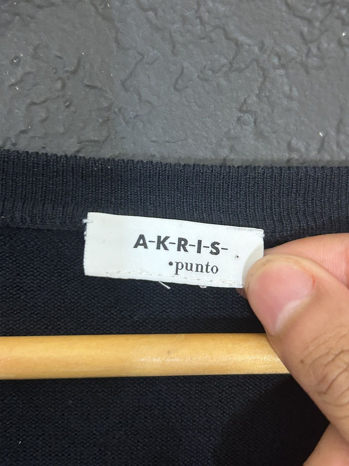 Akris Akris Punto Knitted Wool Vest Size XL / US 12-14 / IT 48-50 - 3 Thumbnail