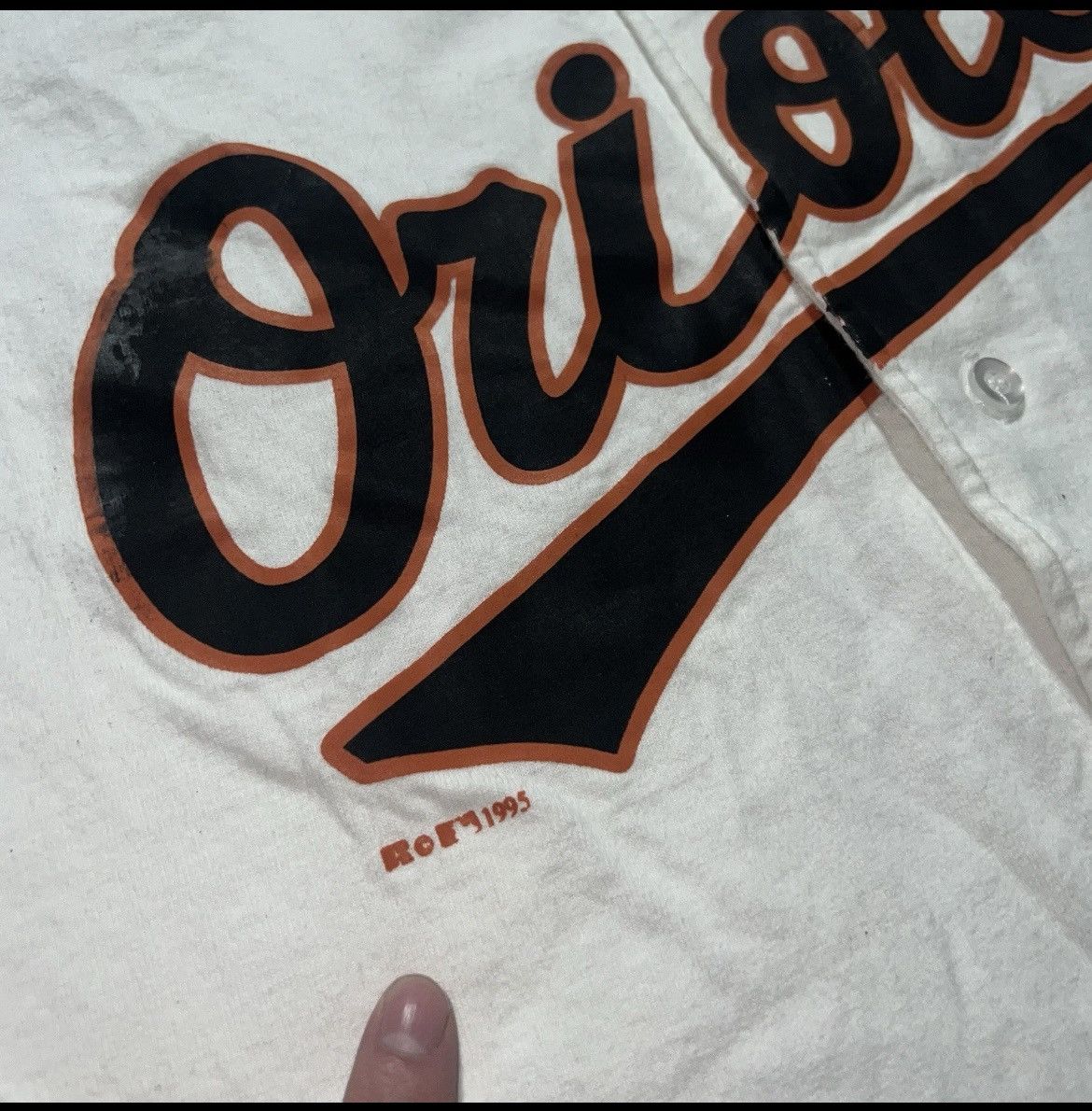 MLB × Russell Athletic × Vintage Vintage Russell Baltimore Orioles Cal Ripken 1995 Jersey XL Size US XL / EU 56 / 4 - 3 Thumbnail