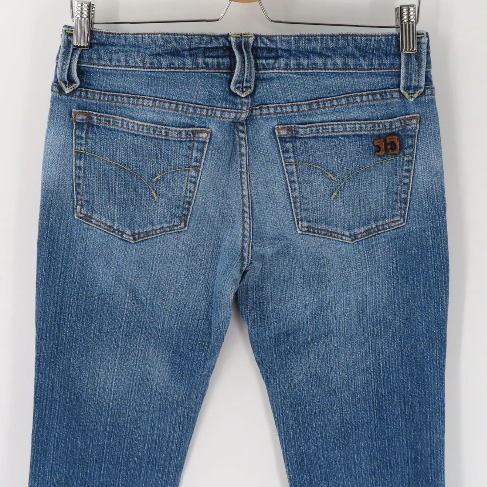 Vintage Joes Jeans Womens Jeans 30 Light Blue Denim 5-Pocket Bootcut Straight Leg Hem Blue Jeans Womens 30 Size 30" / US 8 / IT 44 - 5 Thumbnail