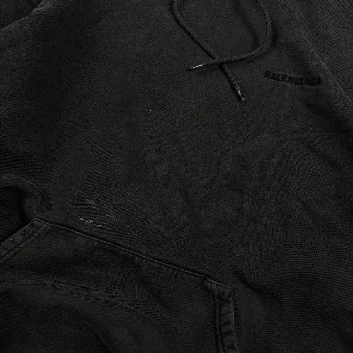 Balenciaga Balenciaga Washed Big Logo Hoodie Size US XS / EU 42 / 0 - 3 Thumbnail
