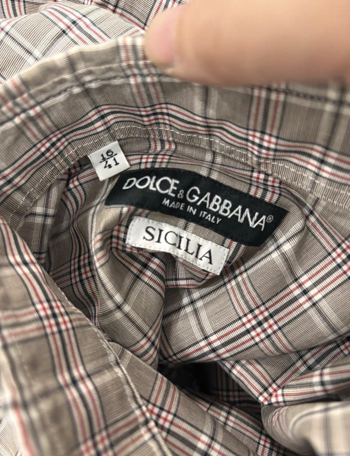 Dolce & Gabbana Dolce&Gabbana Mainline Casual Long Sleeve Shirt J2 Size US S / EU 44-46 / 1 - 4 Thumbnail