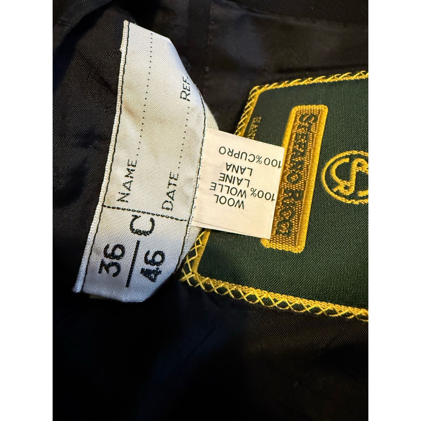 Stefano Ricci Stefano Ricci Bespoke Blazer w/gold Brioni Polo Buttons 46IT Size 36S - 7 Thumbnail