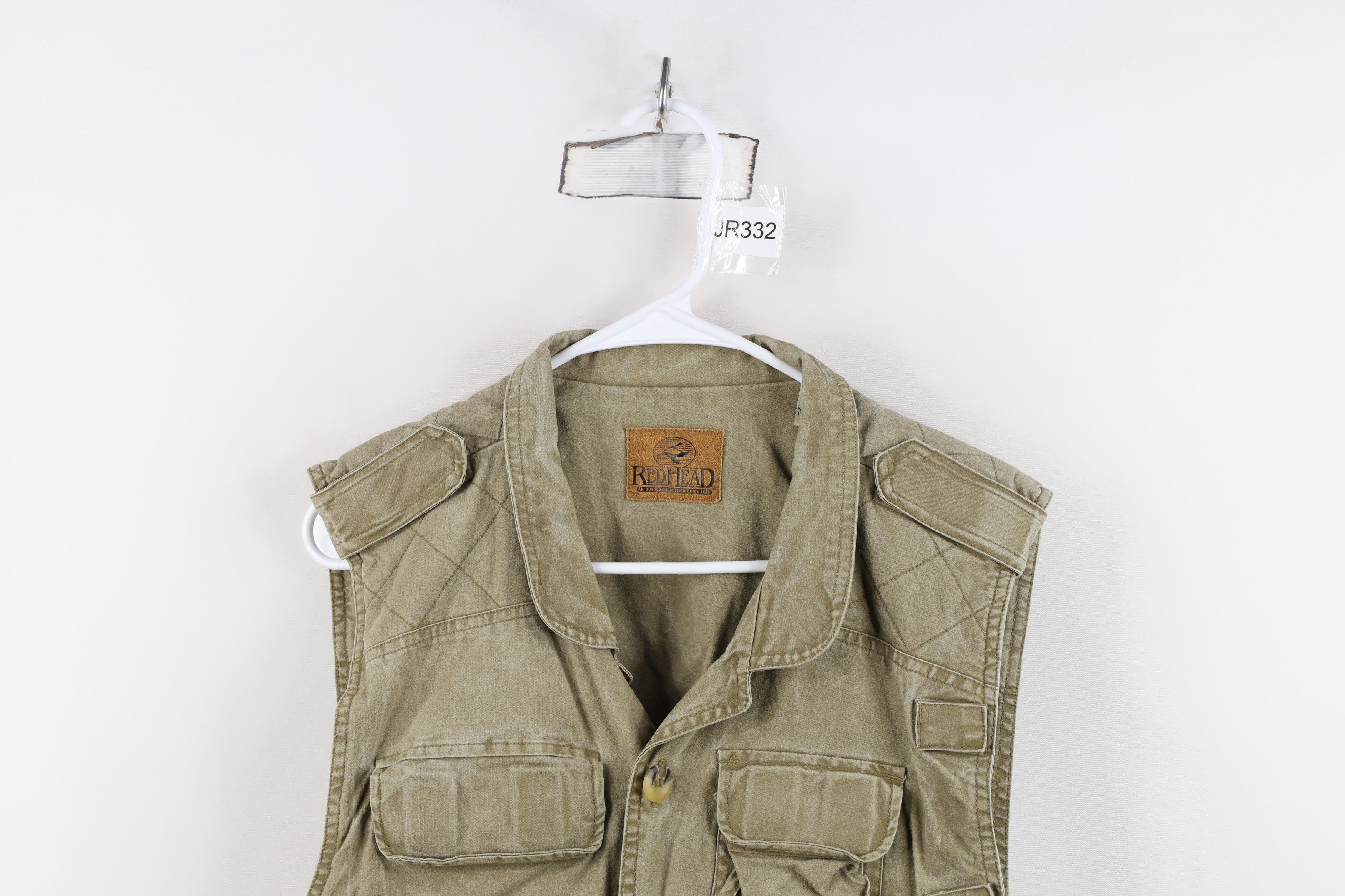 Vintage Vintage 90s Streetwear Stonewash Tactical Fishing Vest Size US M / EU 48-50 / 2 - 2 Thumbnail